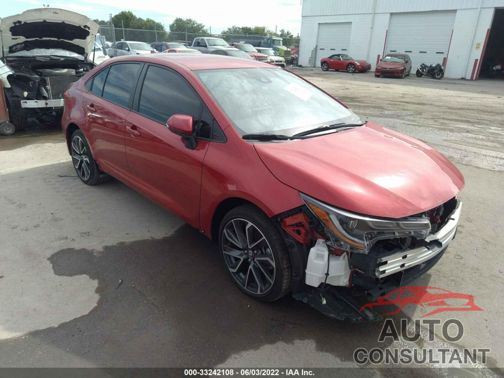 TOYOTA COROLLA 2021 - JTDS4MCE2MJ073687