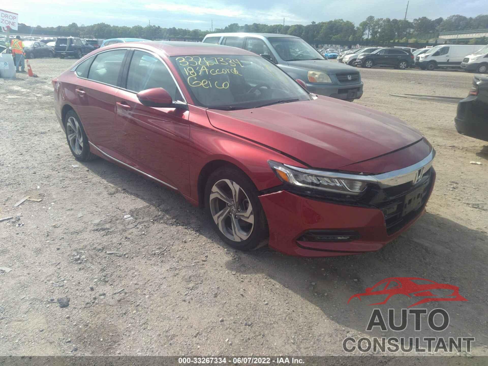 HONDA ACCORD SEDAN 2018 - 1HGCV1F59JA095162