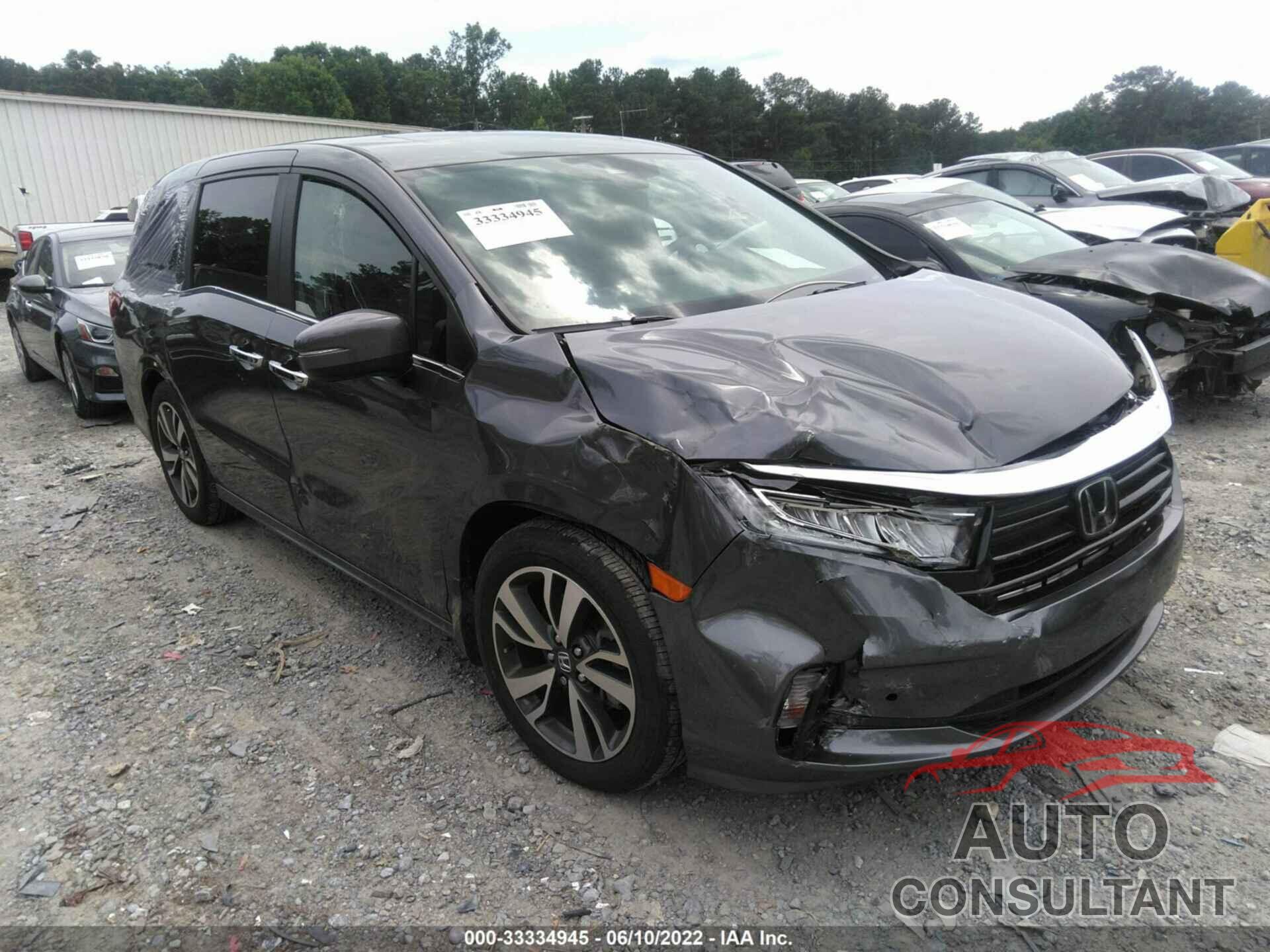 HONDA ODYSSEY 2022 - 5FNRL6H82NB017466