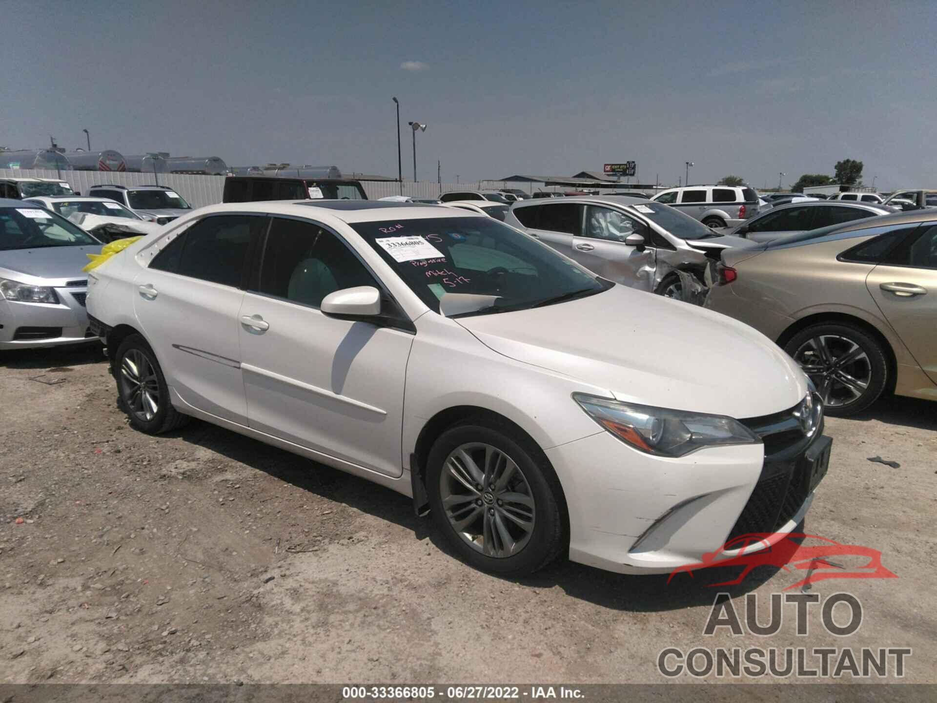 TOYOTA CAMRY 2016 - 4T1BF1FK6GU136282