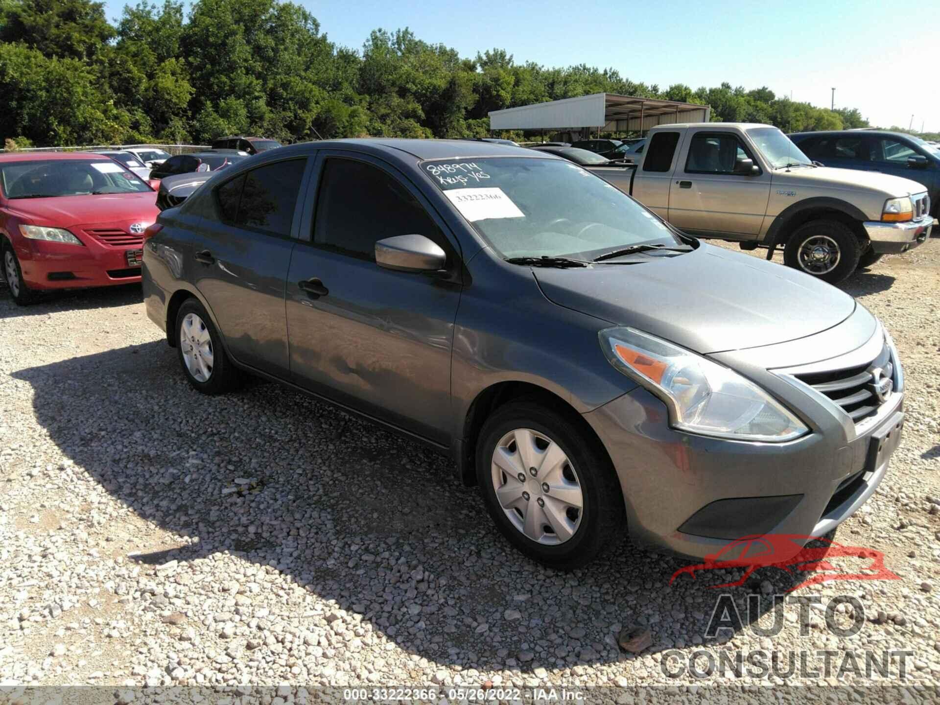 NISSAN VERSA 2016 - 3N1CN7AP3GL848974