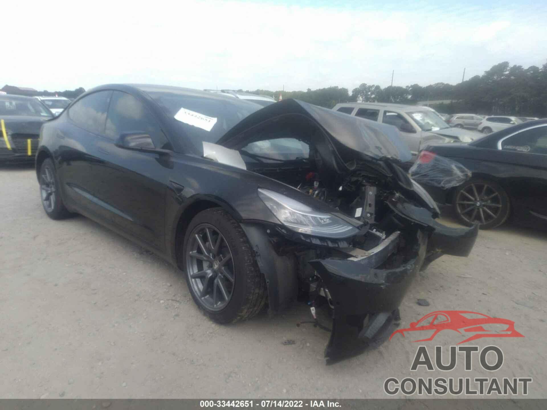TESLA MODEL 3 2020 - 5YJ3E1EB8LF790233