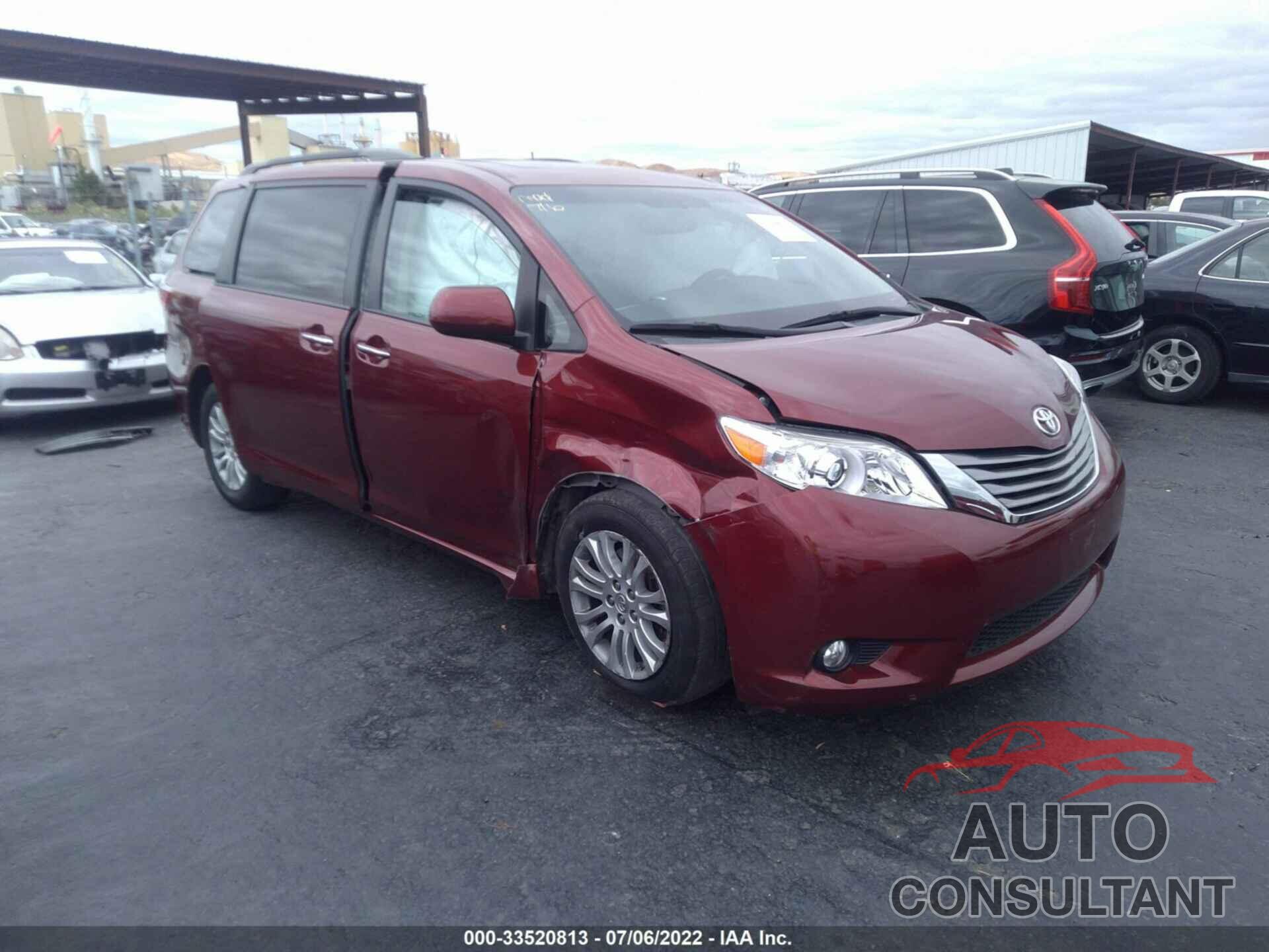 TOYOTA SIENNA 2016 - 5TDYK3DCXGS717046