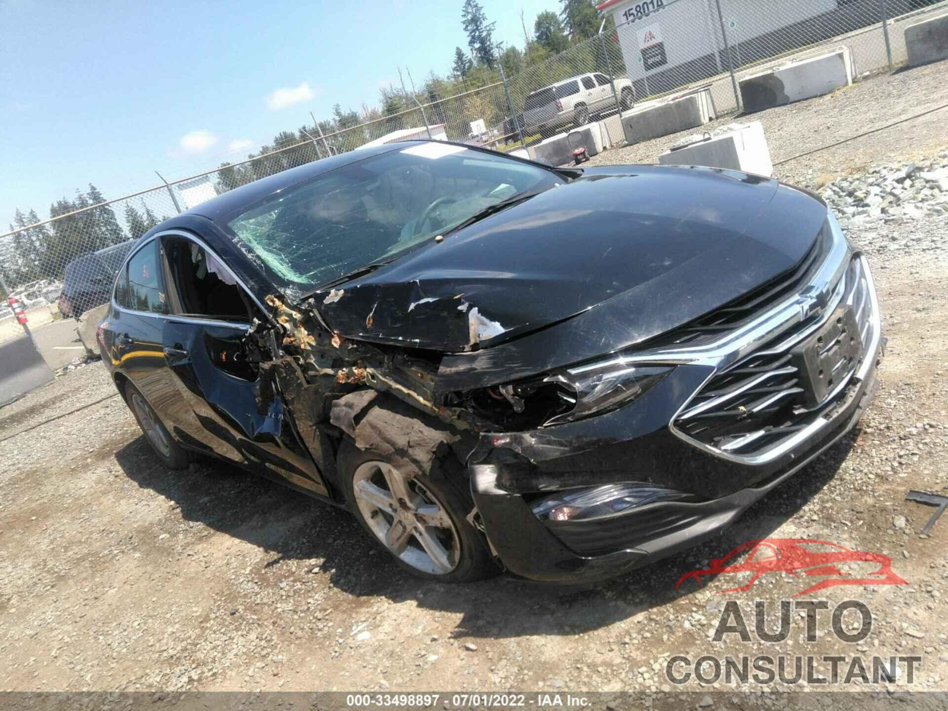 CHEVROLET MALIBU 2020 - 1G1ZB5ST7LF147867