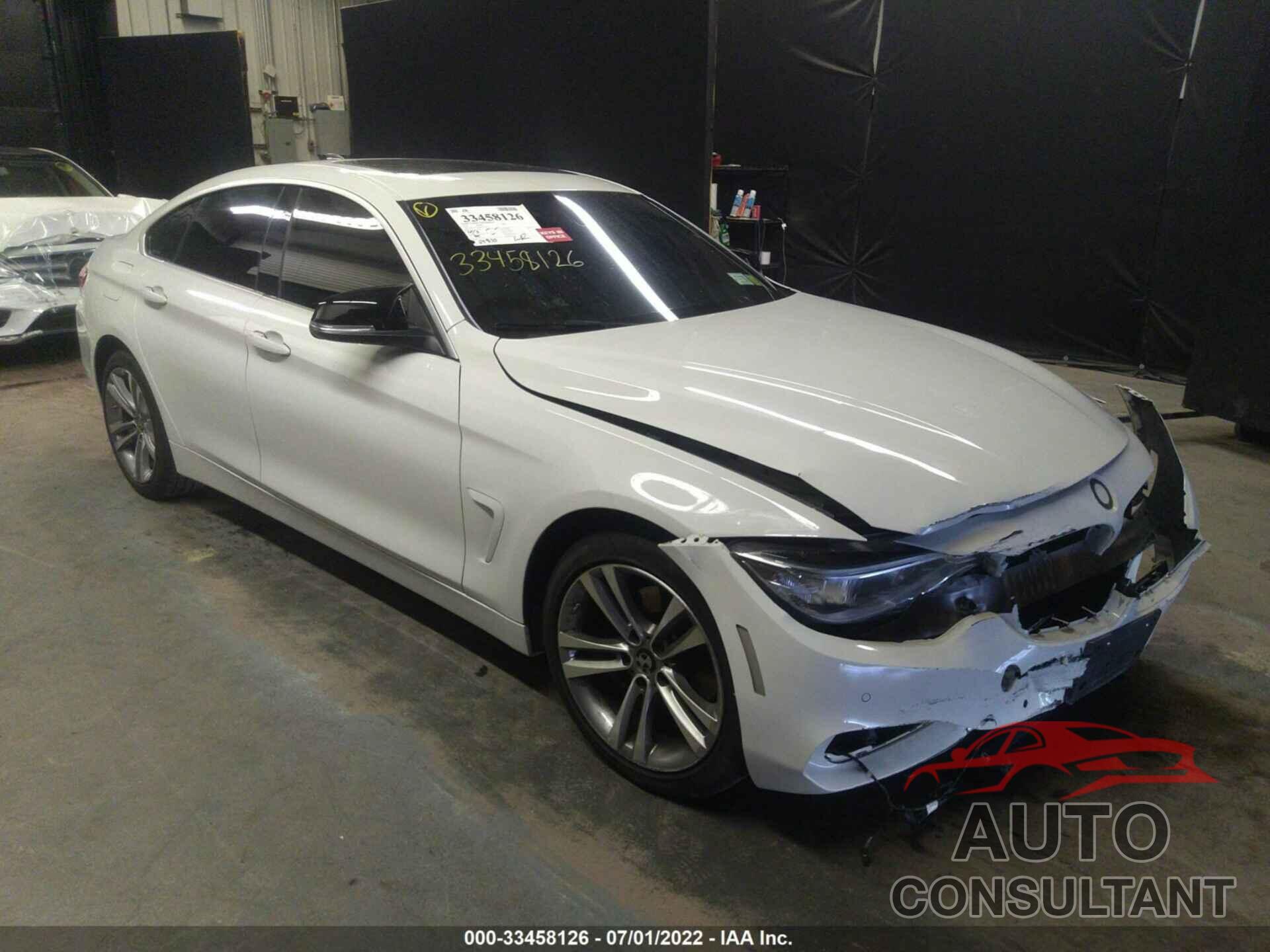 BMW 4 SERIES 2016 - WBA4C9C50GG137264