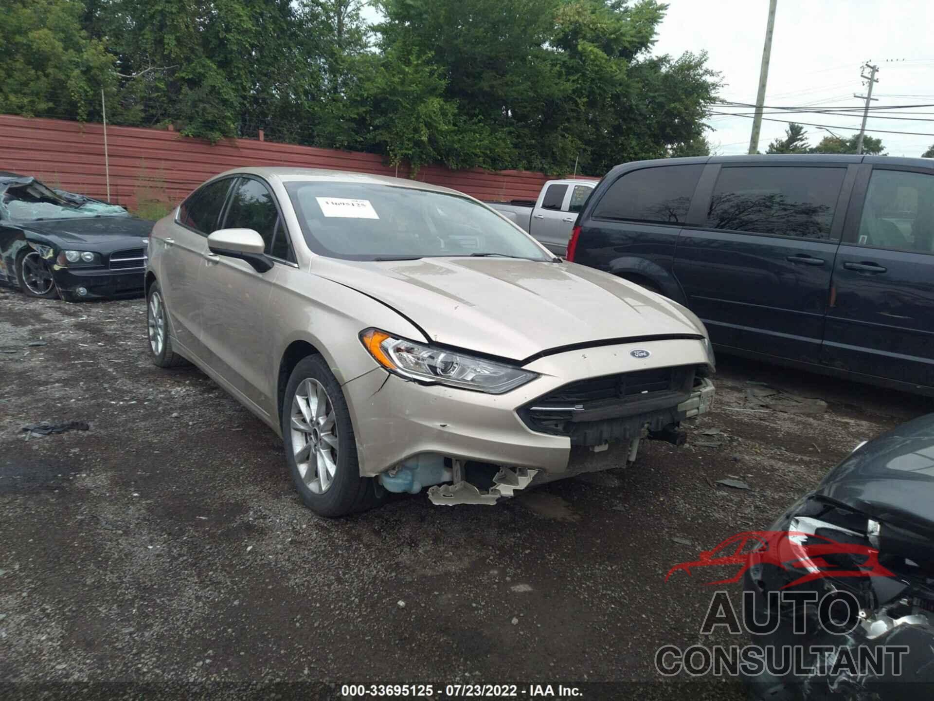 FORD FUSION 2017 - 3FA6P0H71HR113299