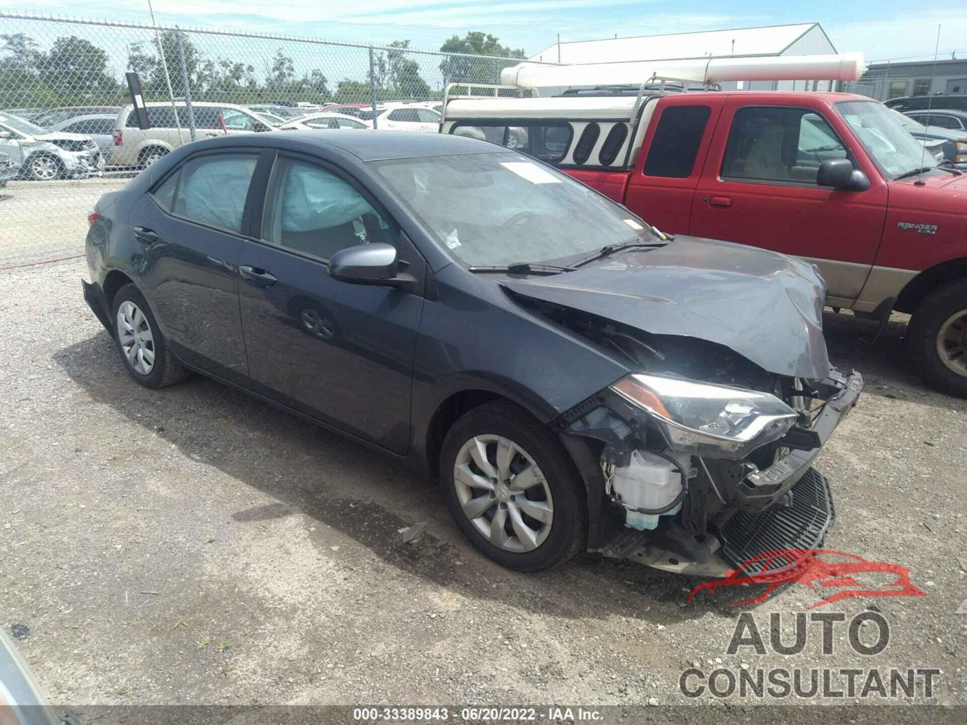 TOYOTA COROLLA 2016 - 2T1BURHE8GC521257