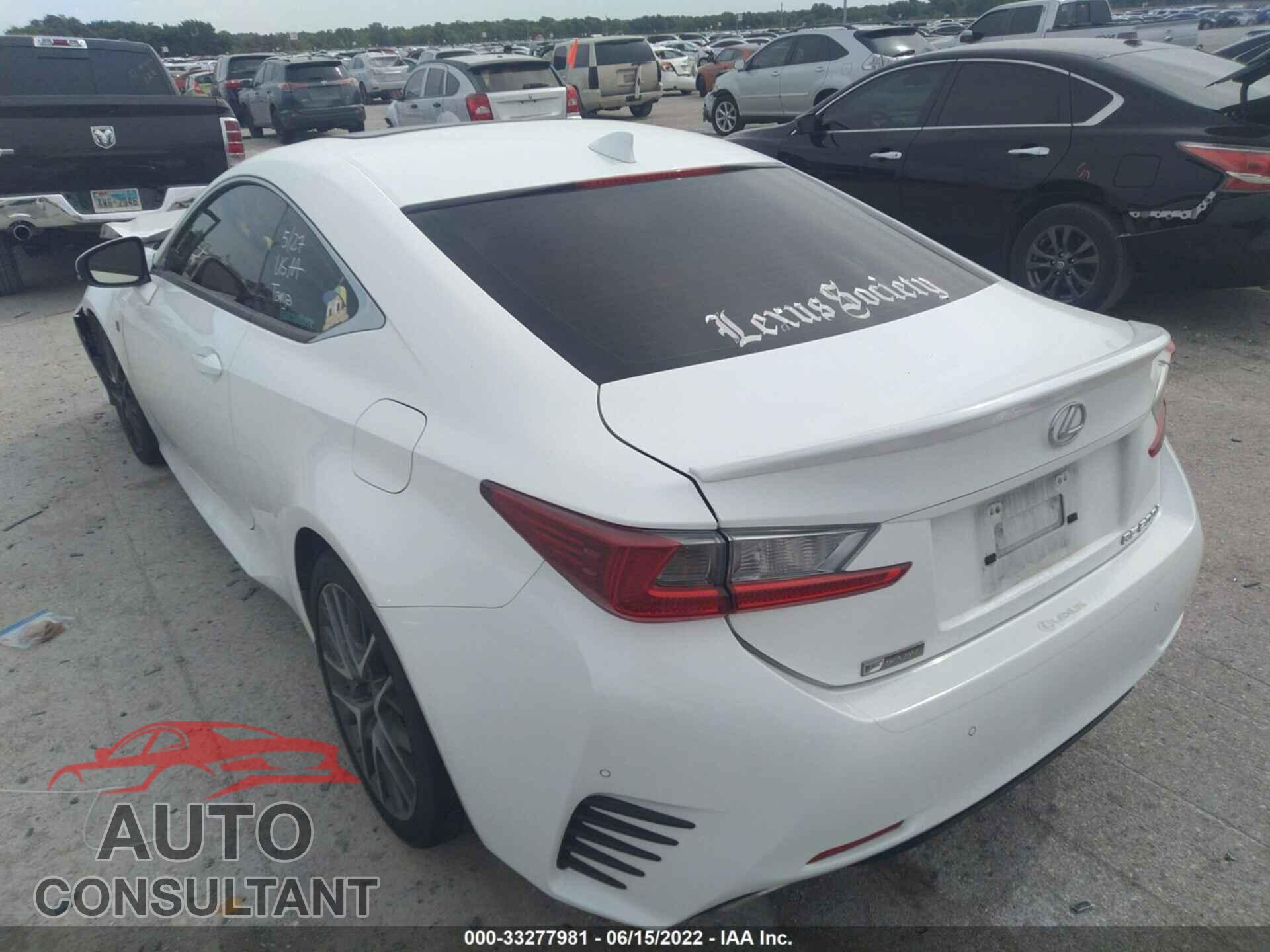 LEXUS RC 2017 - JTHHA5BC1H5007461