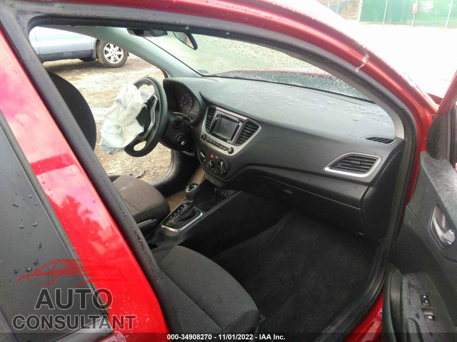 HYUNDAI ACCENT 2018 - 3KPC24A34JE021384