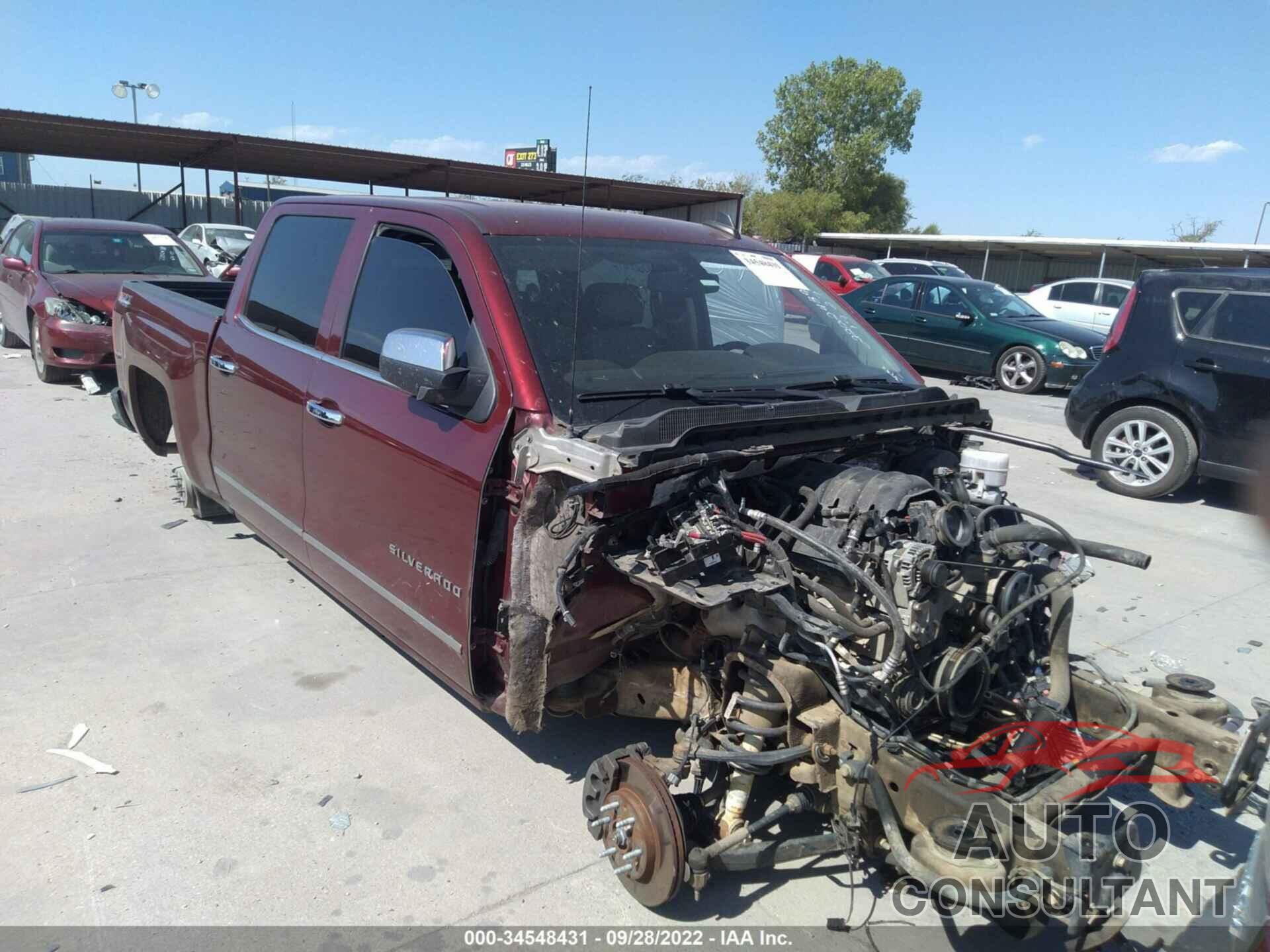 CHEVROLET SILVERADO 1500 2016 - 3GCUKSEC8GG234287