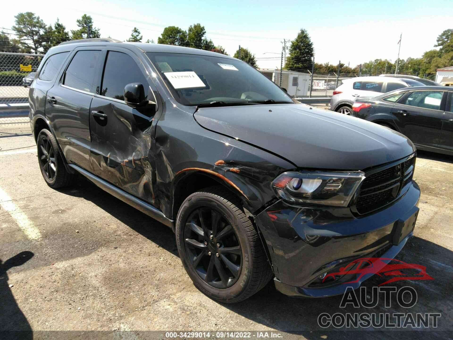 DODGE DURANGO 2018 - 1C4RDJDG8JC366765