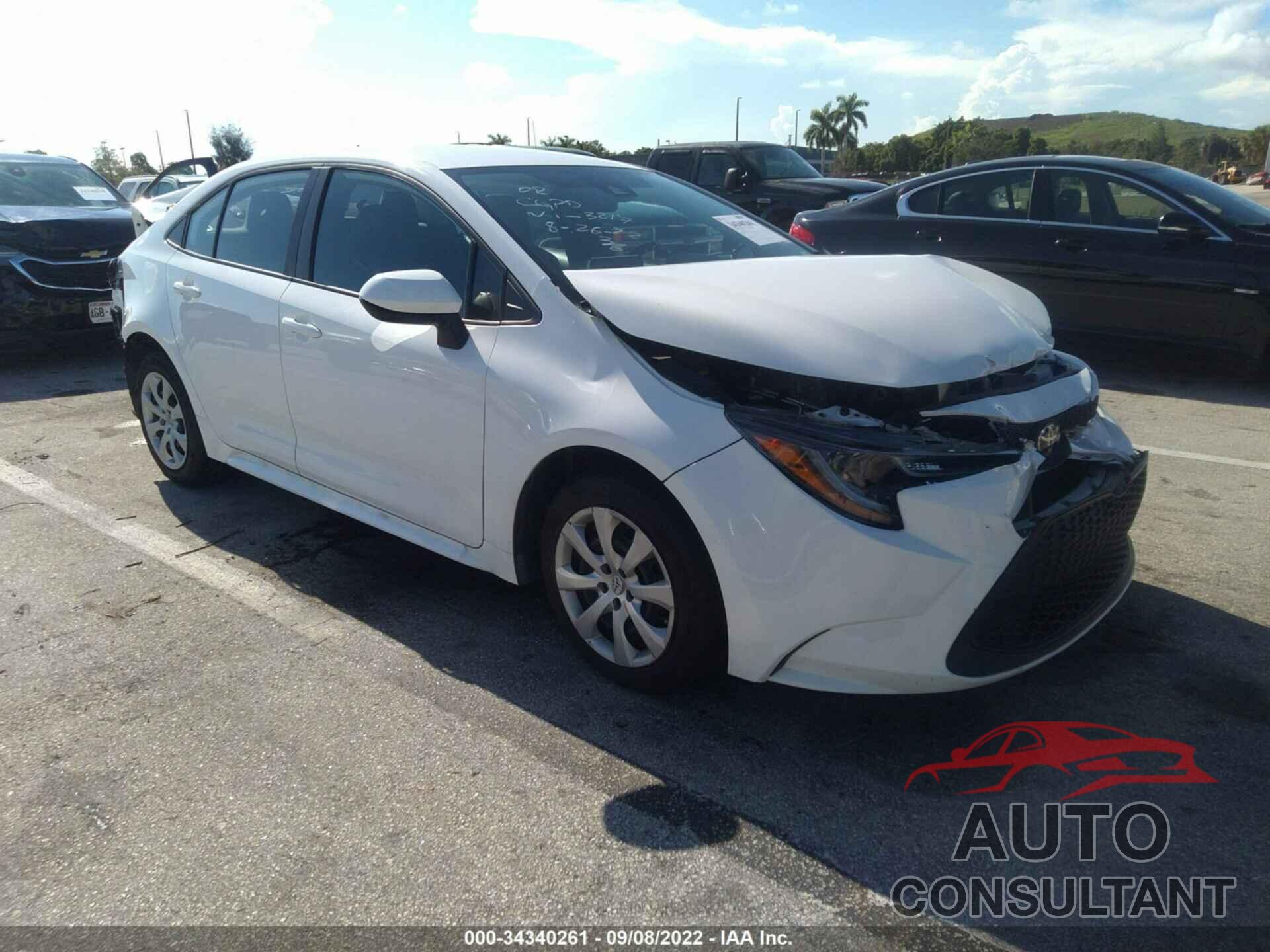 TOYOTA COROLLA 2021 - 5YFEPMAE7MP183217