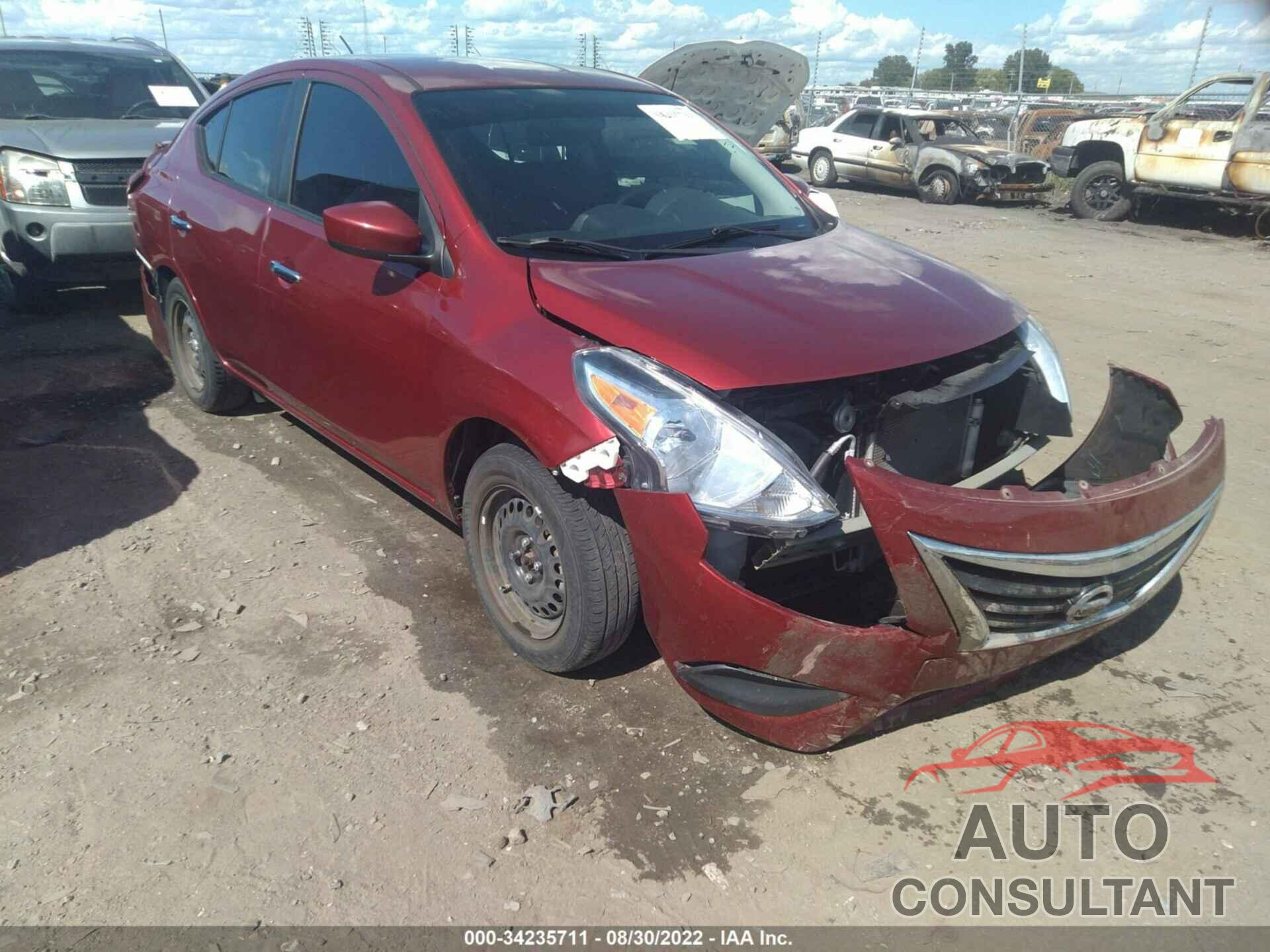 NISSAN VERSA 2016 - 3N1CN7AP1GL876398