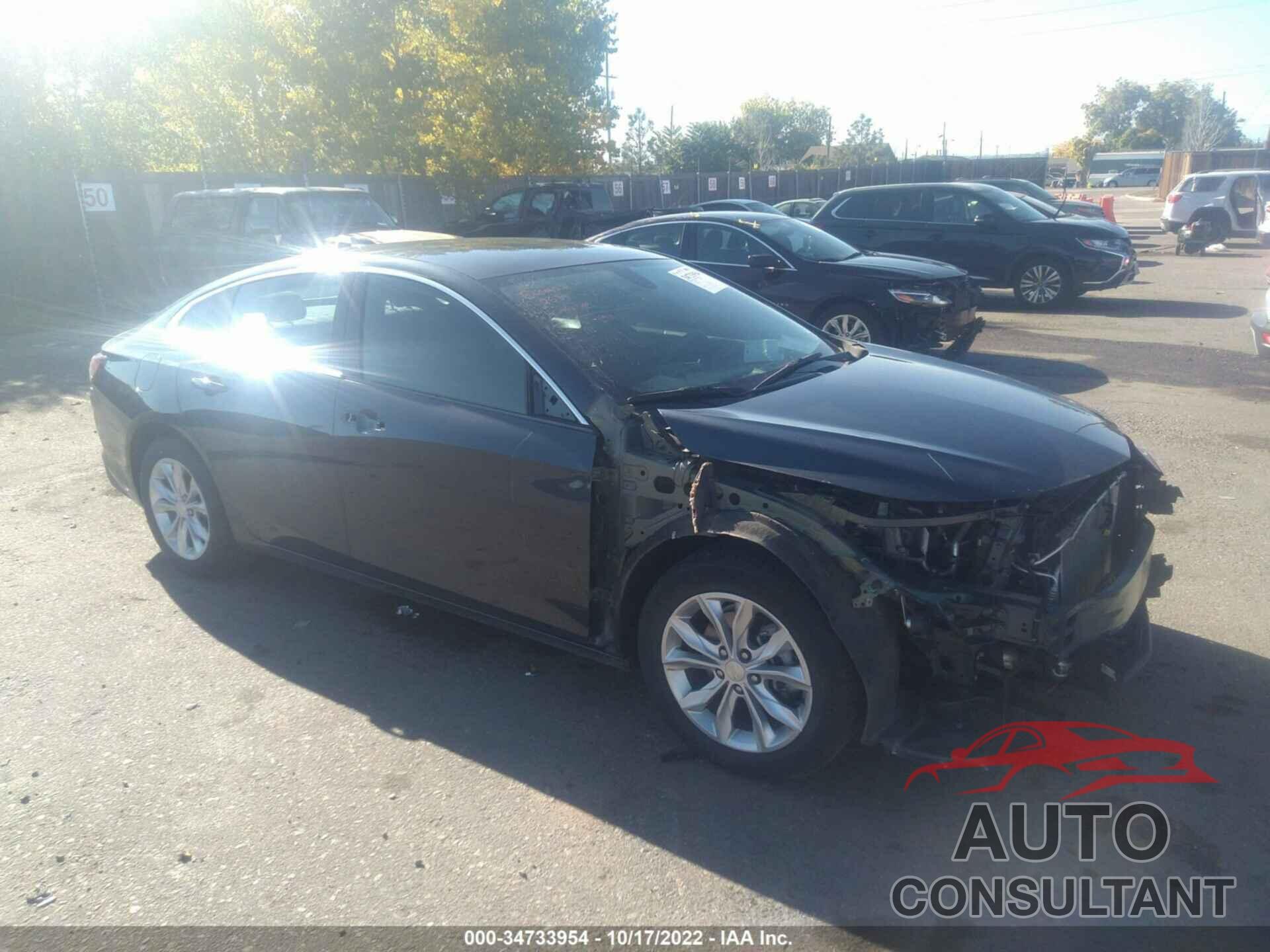 CHEVROLET MALIBU 2021 - 1G1ZD5ST3MF046529