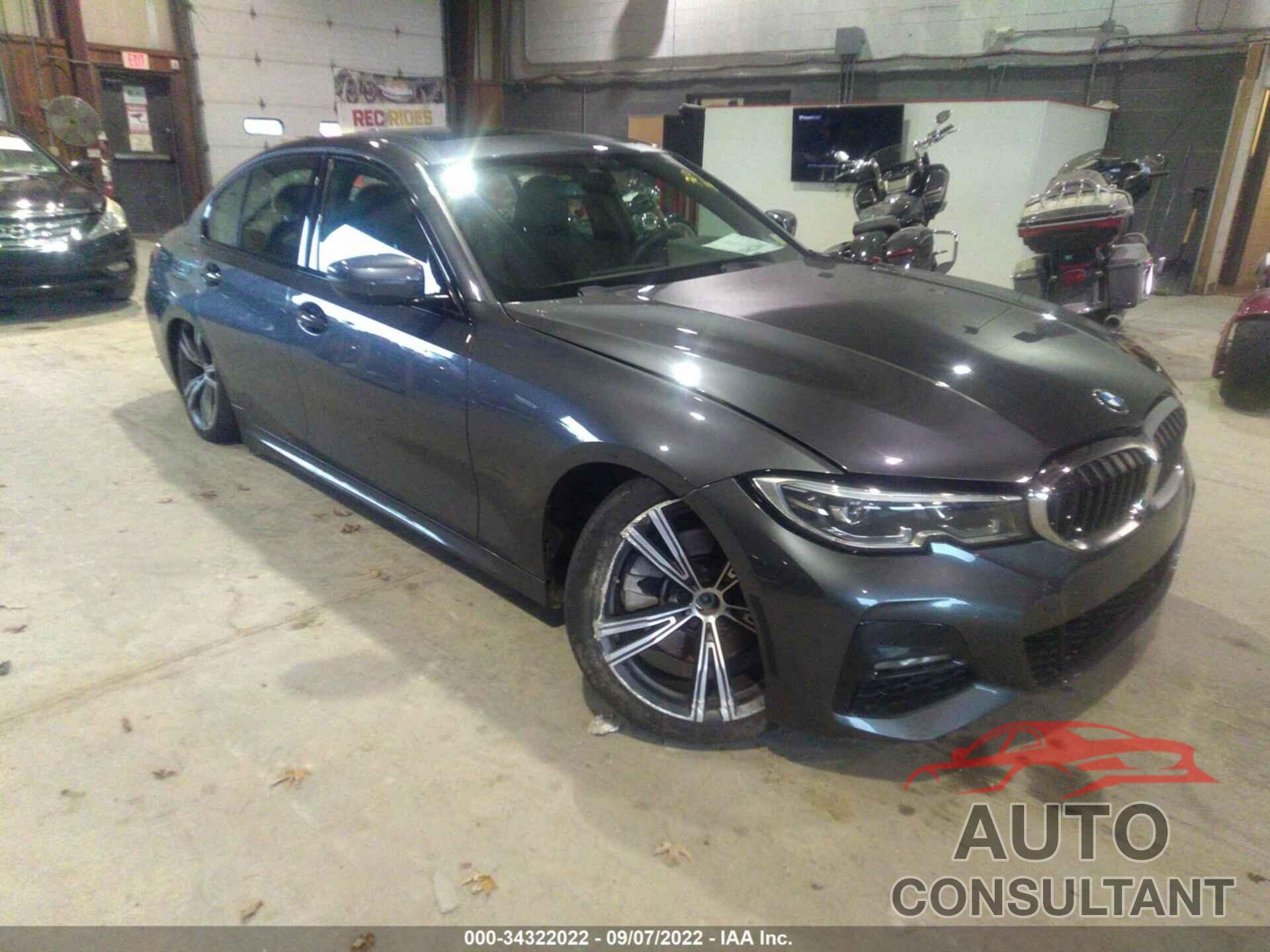 BMW 3 SERIES 2021 - 3MW5R7J03M8B53239