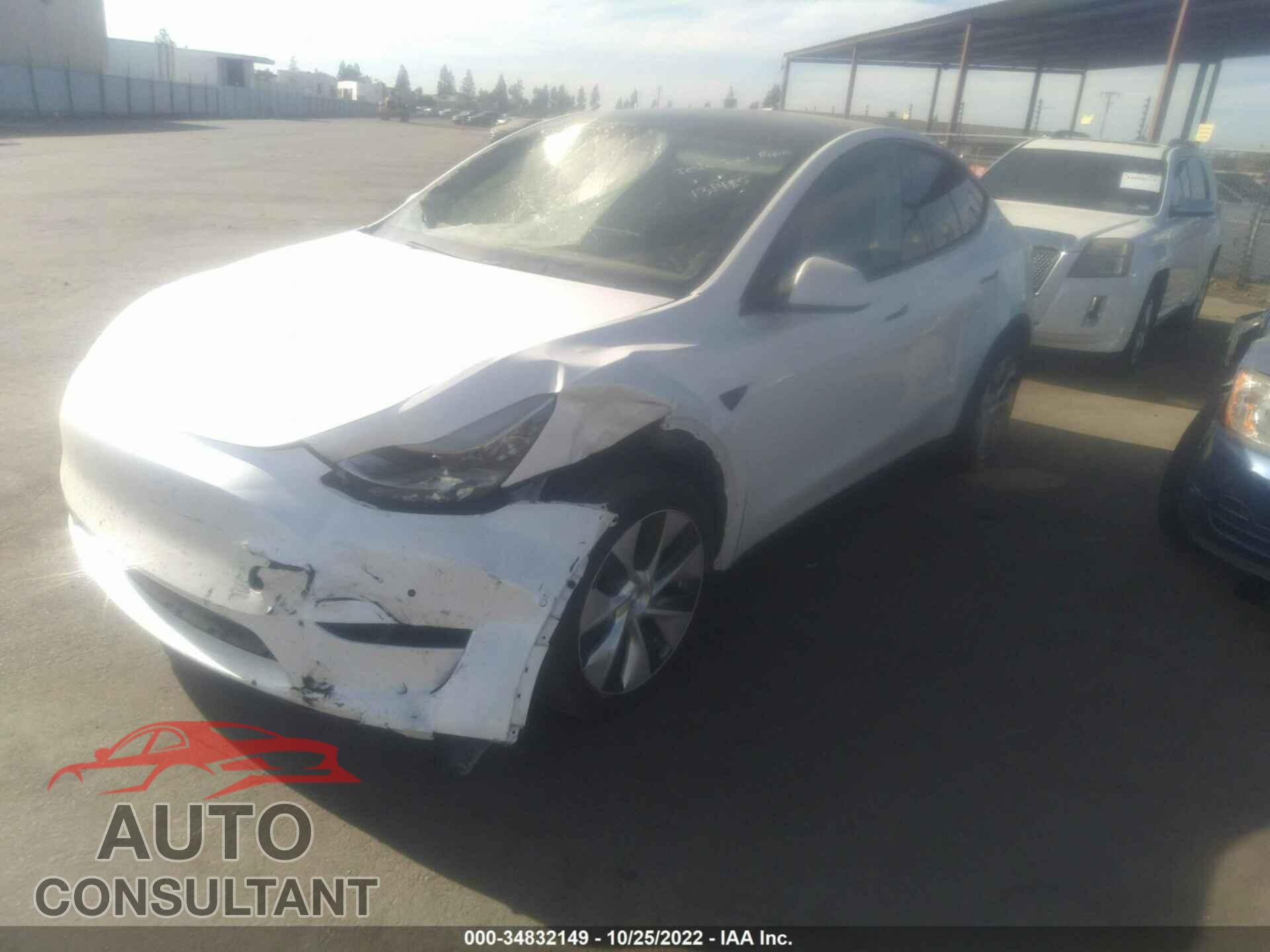 TESLA MODEL Y 2021 - 5YJYGDED0MF131485