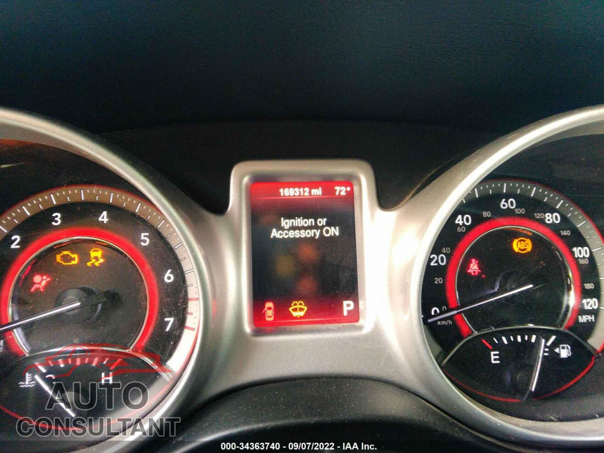DODGE JOURNEY 2016 - 3C4PDCAB0GT219168