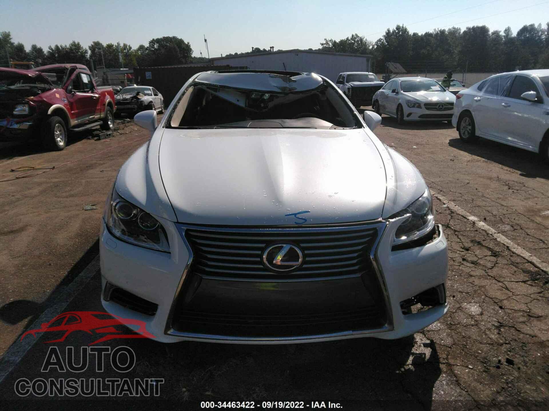 LEXUS LS 460 2015 - JTHBL5EF9F5135238