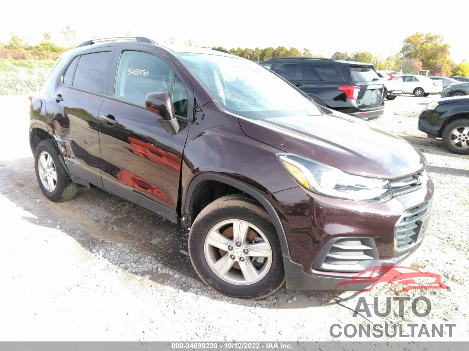 CHEVROLET TRAX 2021 - KL7CJPSM6MB364594