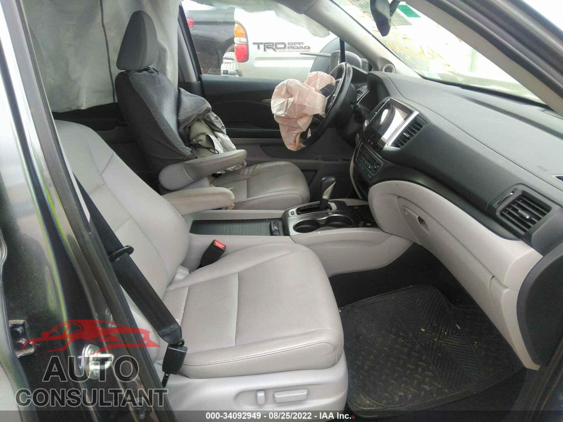 HONDA RIDGELINE 2017 - 5FPYK2F68HB005925
