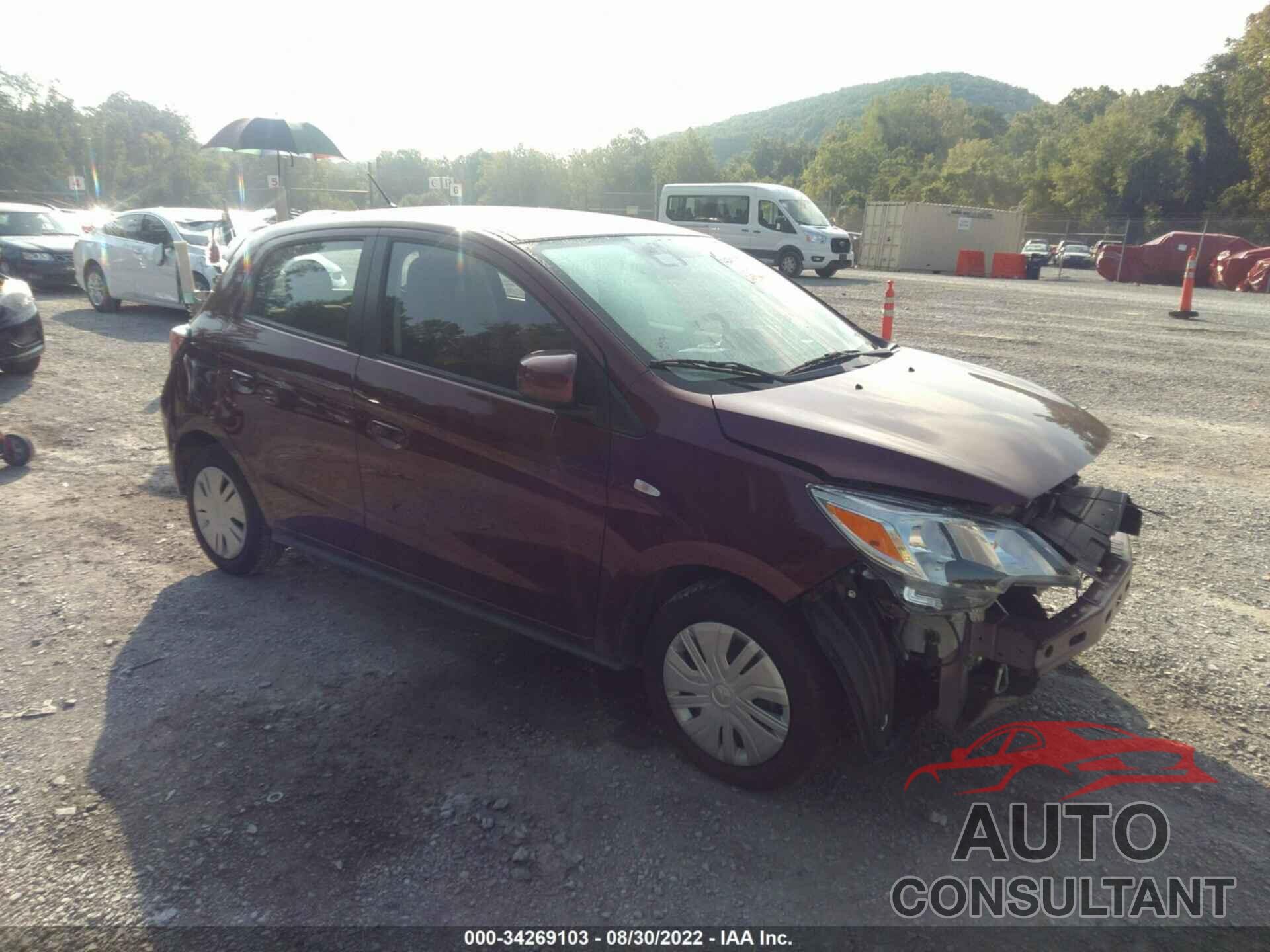 MITSUBISHI MIRAGE 2021 - ML32AUHJ1MH009598