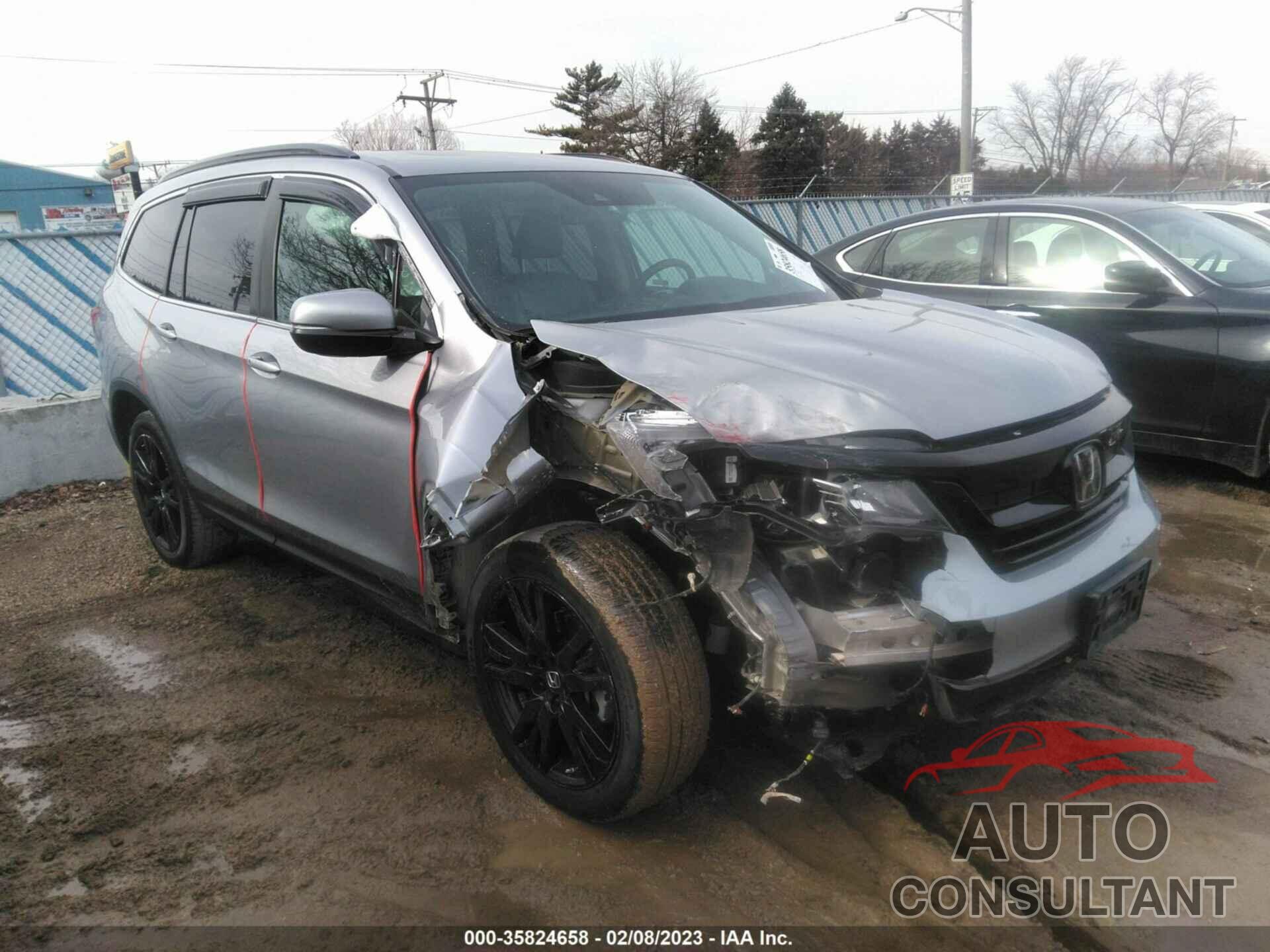 HONDA PILOT 2021 - 5FNYF6H21MB008741