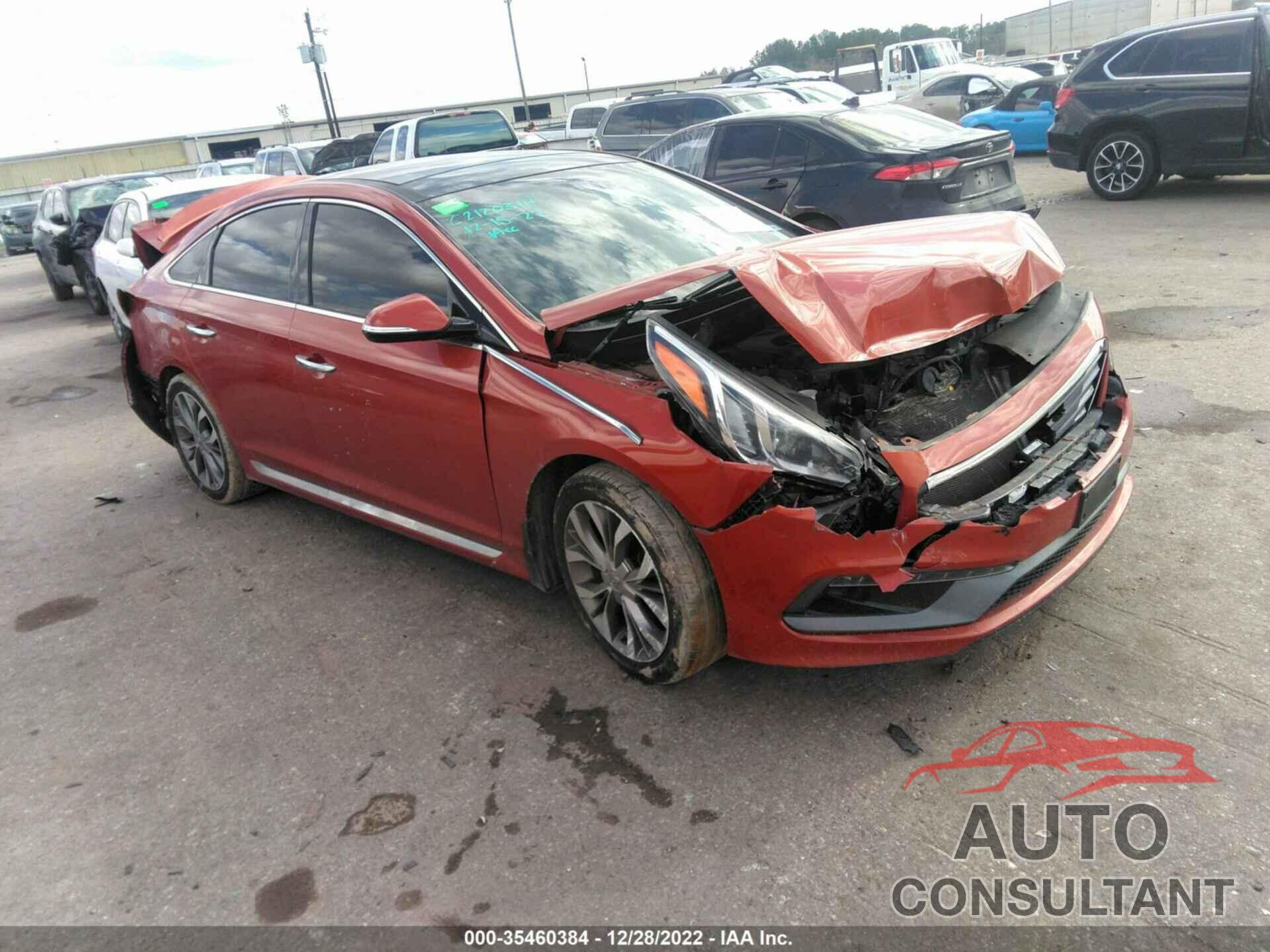 HYUNDAI SONATA 2015 - 5NPE34AB2FH152345