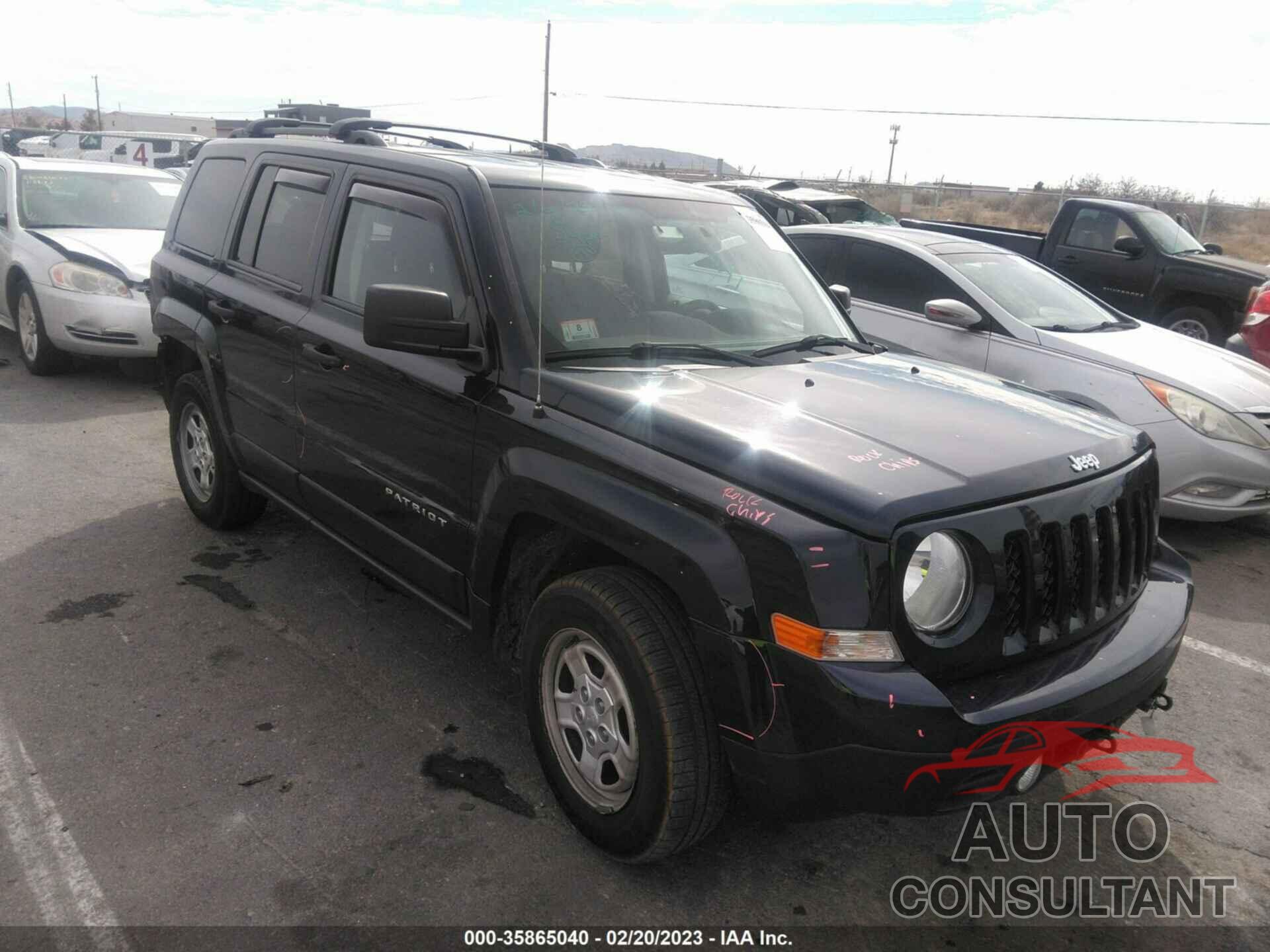 JEEP PATRIOT 2016 - 1C4NJPBA4GD732460