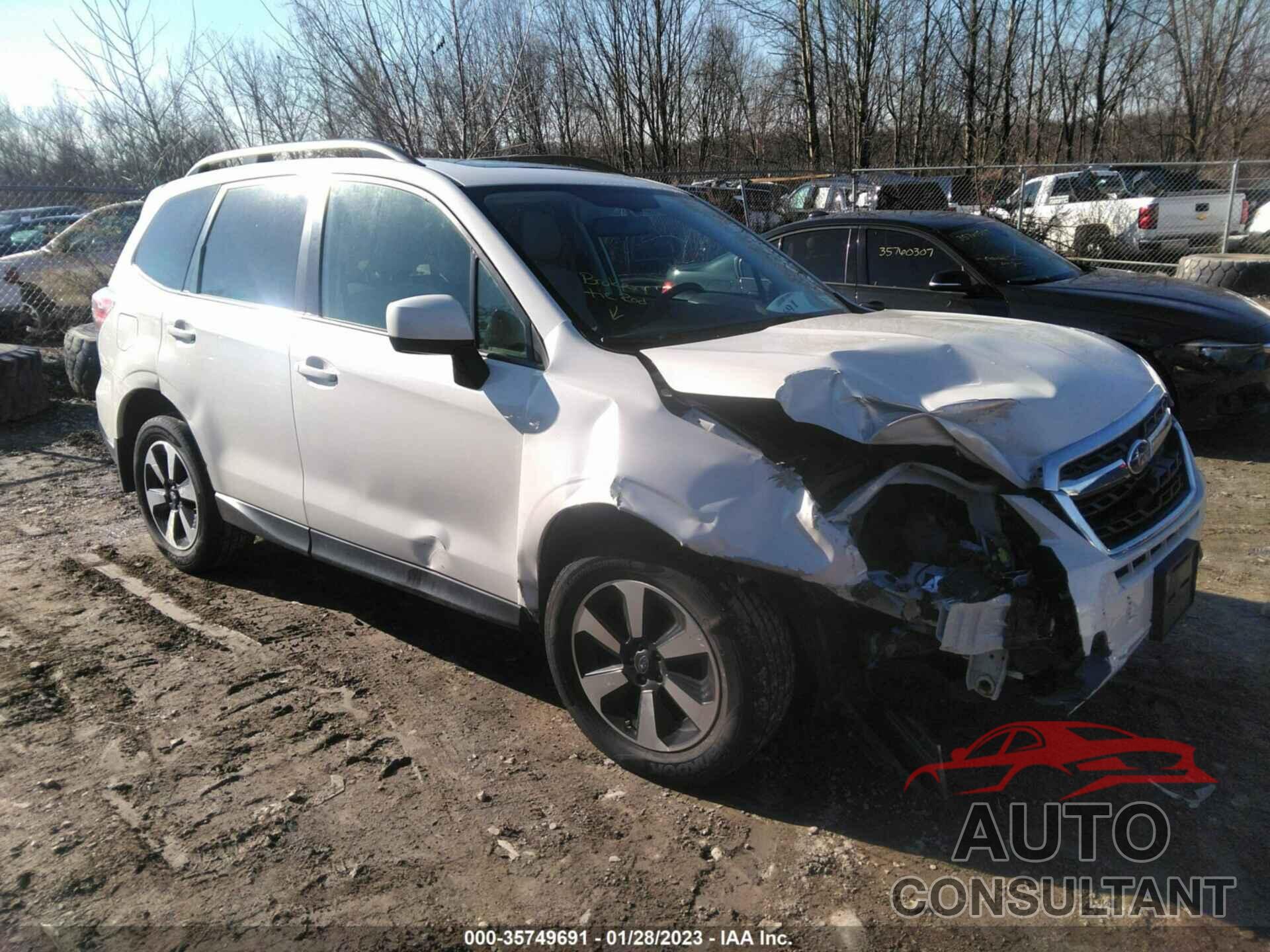 SUBARU FORESTER 2018 - JF2SJAEC0JH516359