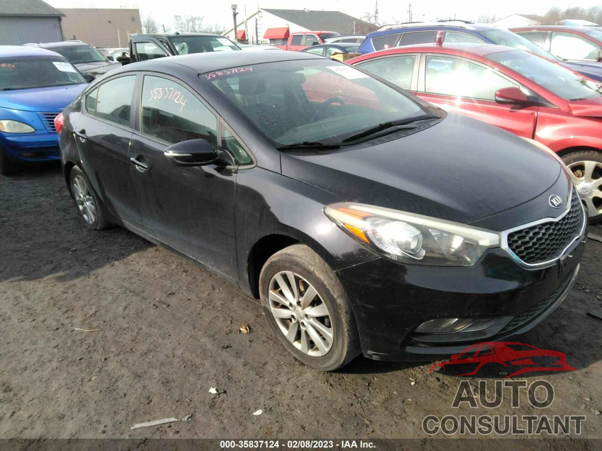 KIA FORTE 2016 - KNAFX4A65G5444291