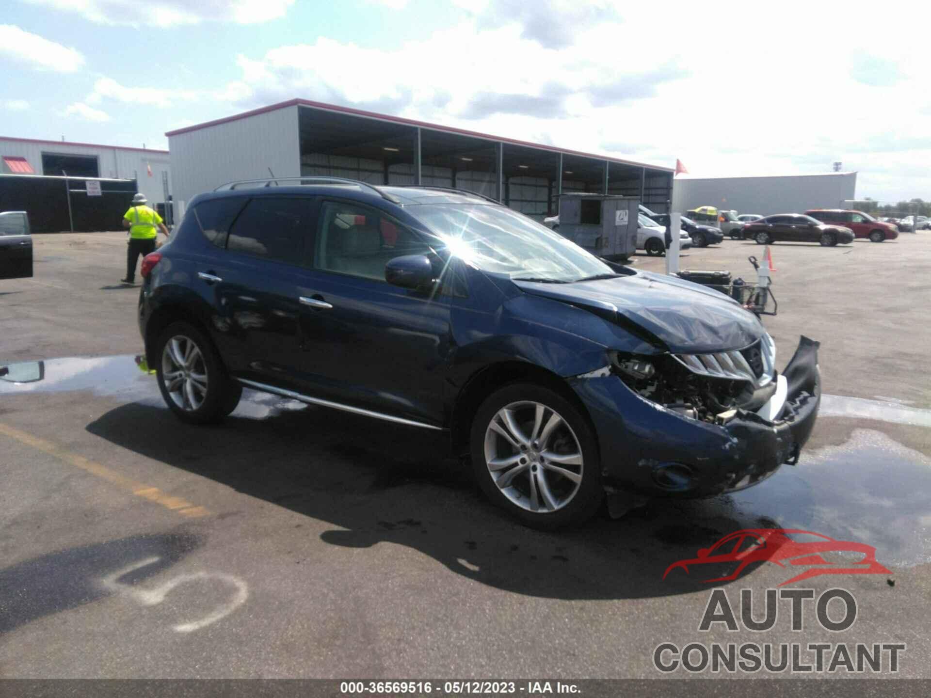 NISSAN MURANO 2009 - JN8AZ18W89W157282