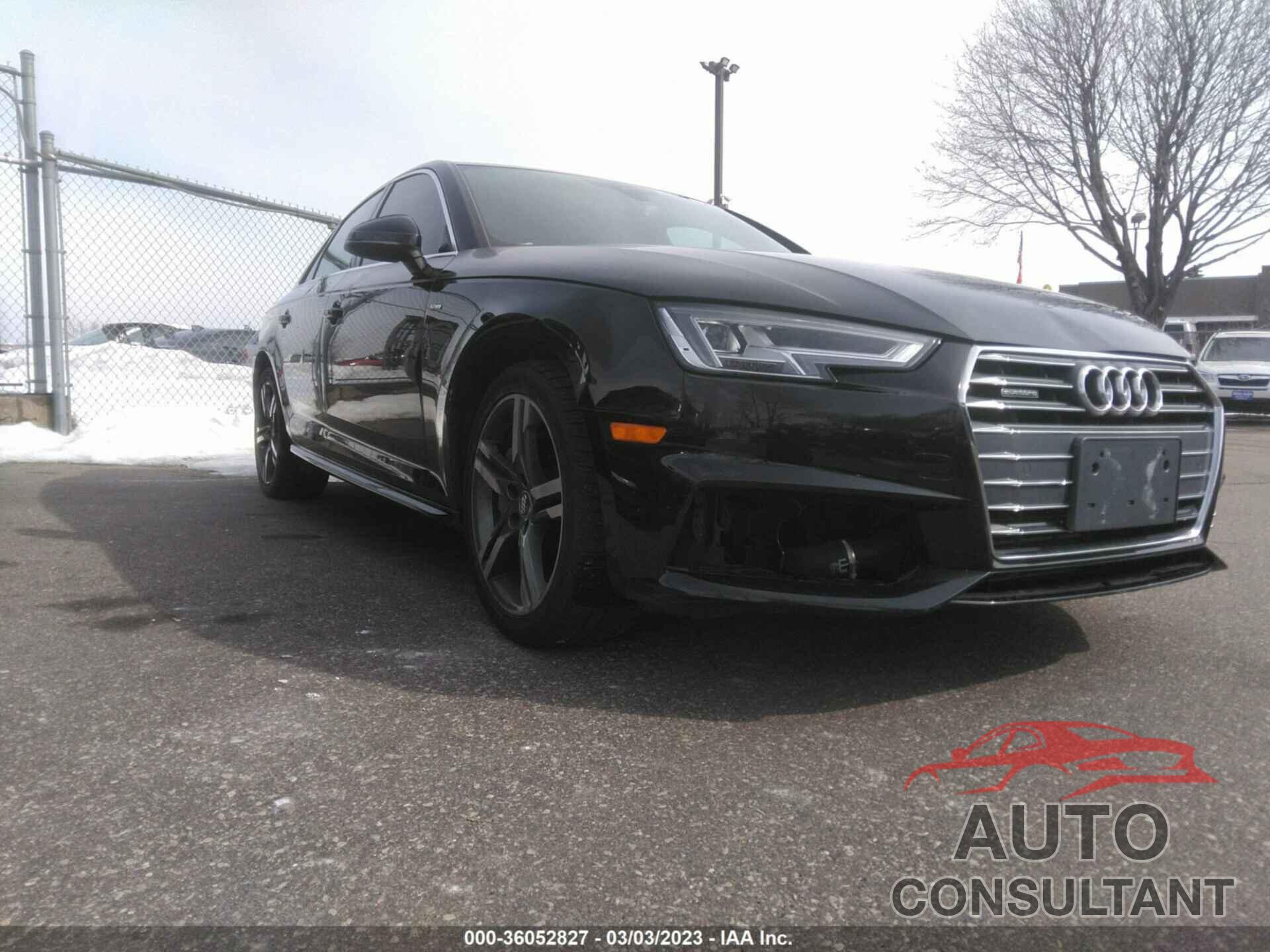 AUDI A4 2017 - WAUENAF42HN048344