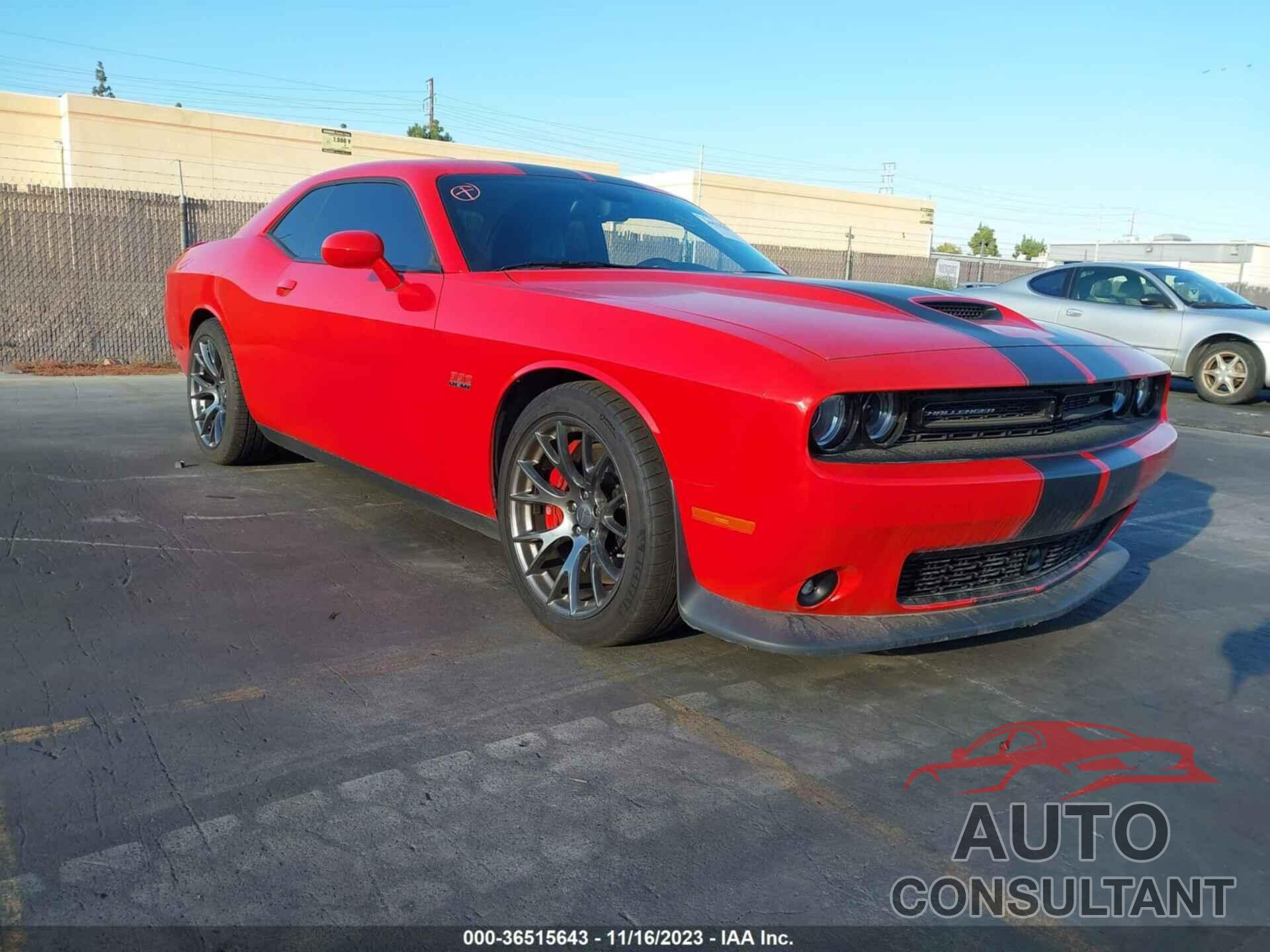 DODGE CHALLENGER 2016 - 2C3CDZDJ9GH118499