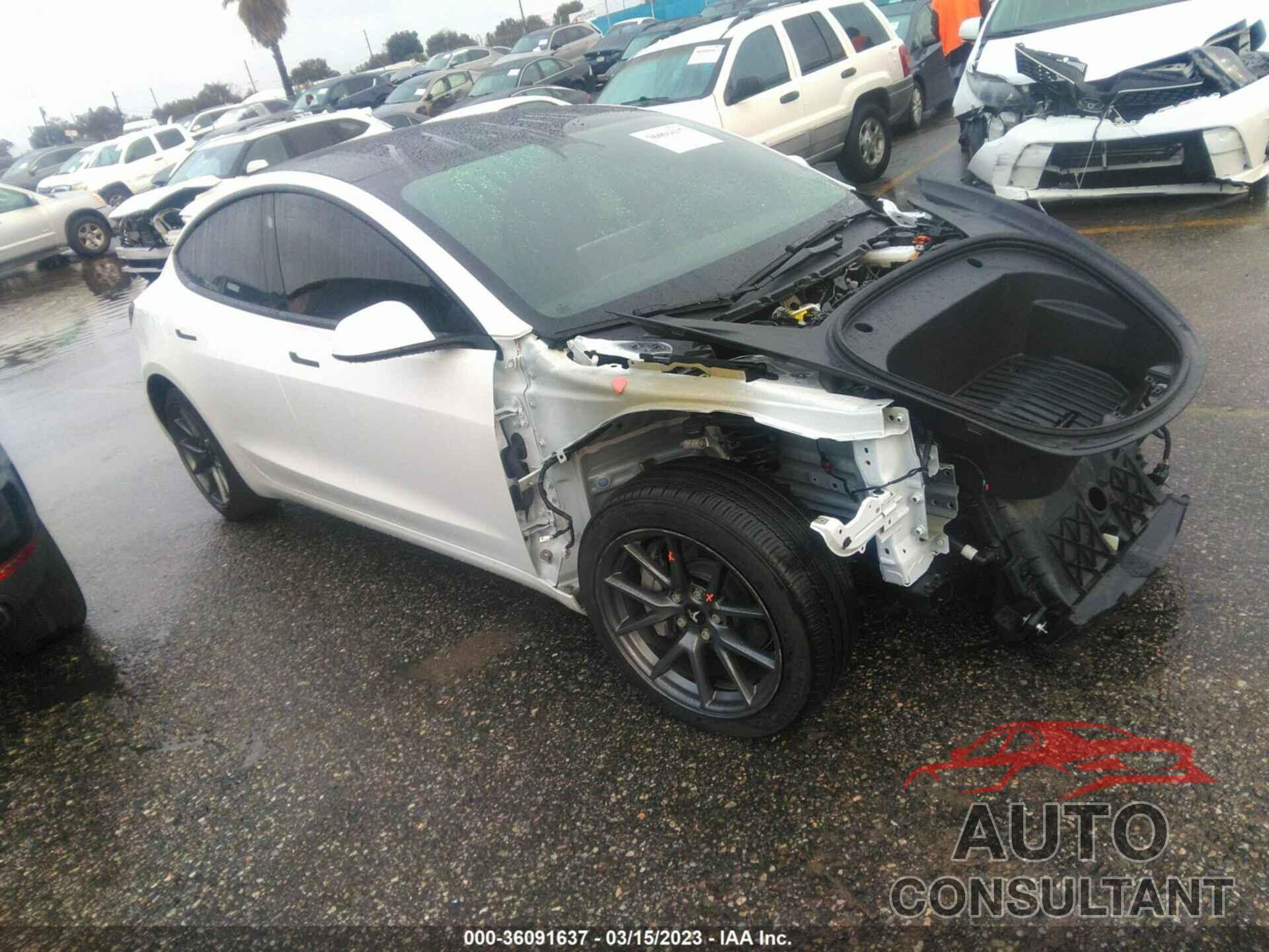 TESLA MODEL 3 2022 - 5YJ3E1EB8NF194848