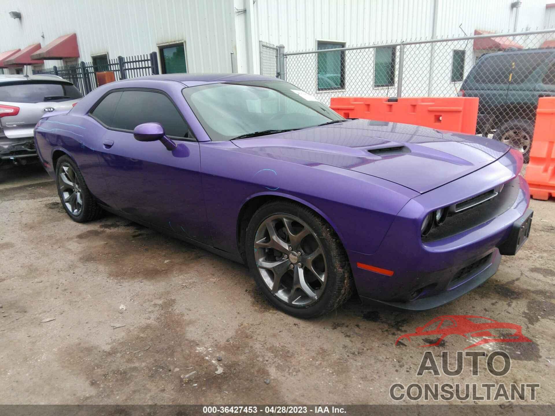 DODGE CHALLENGER 2016 - 2C3CDZAG8GH168853