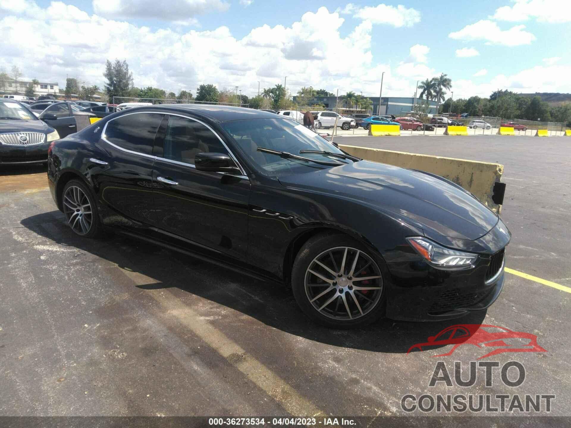 MASERATI GHIBLI 2015 - ZAM57XSA2F1162131