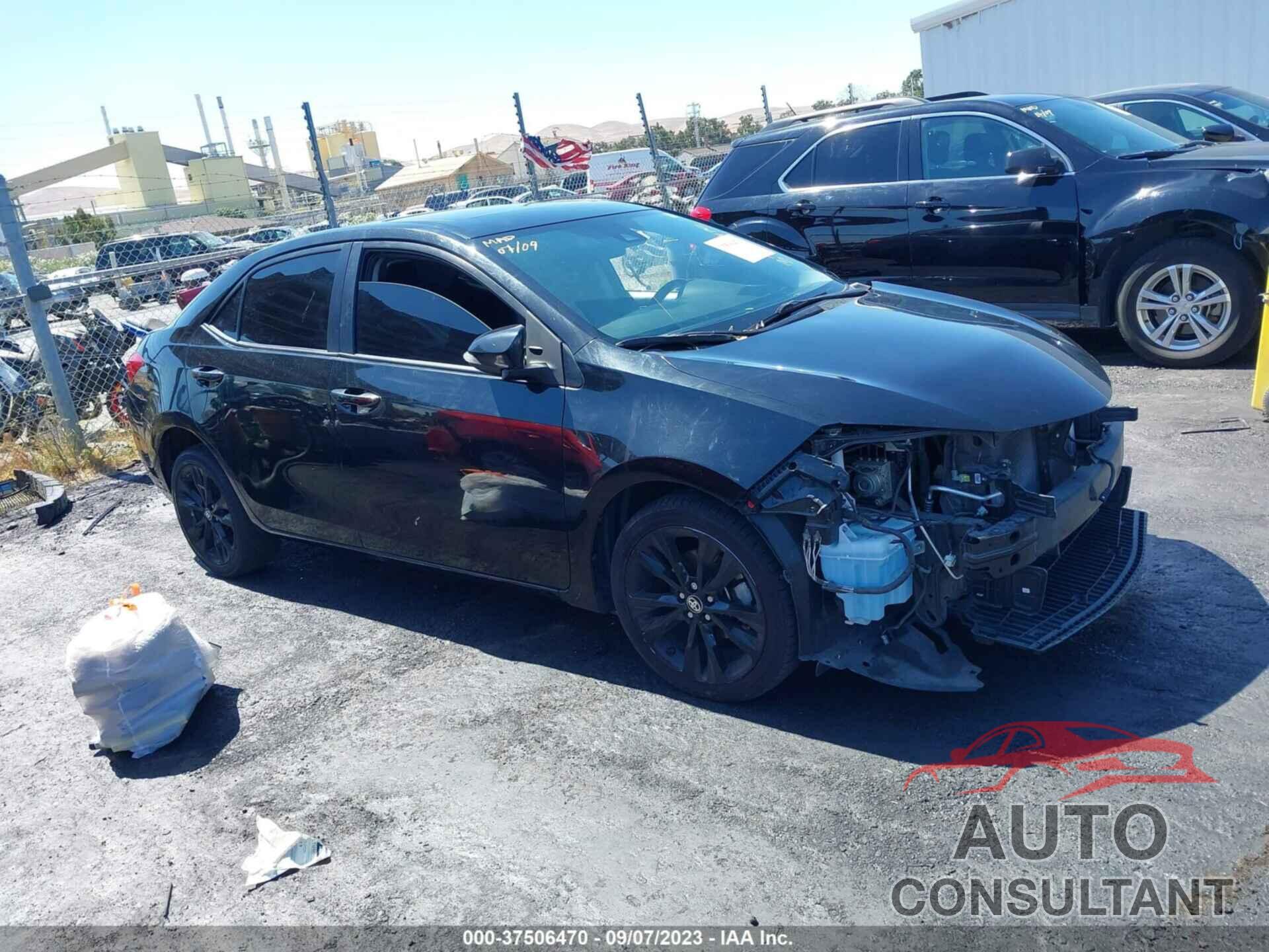 TOYOTA COROLLA 2017 - 2T1BURHE9HC754758