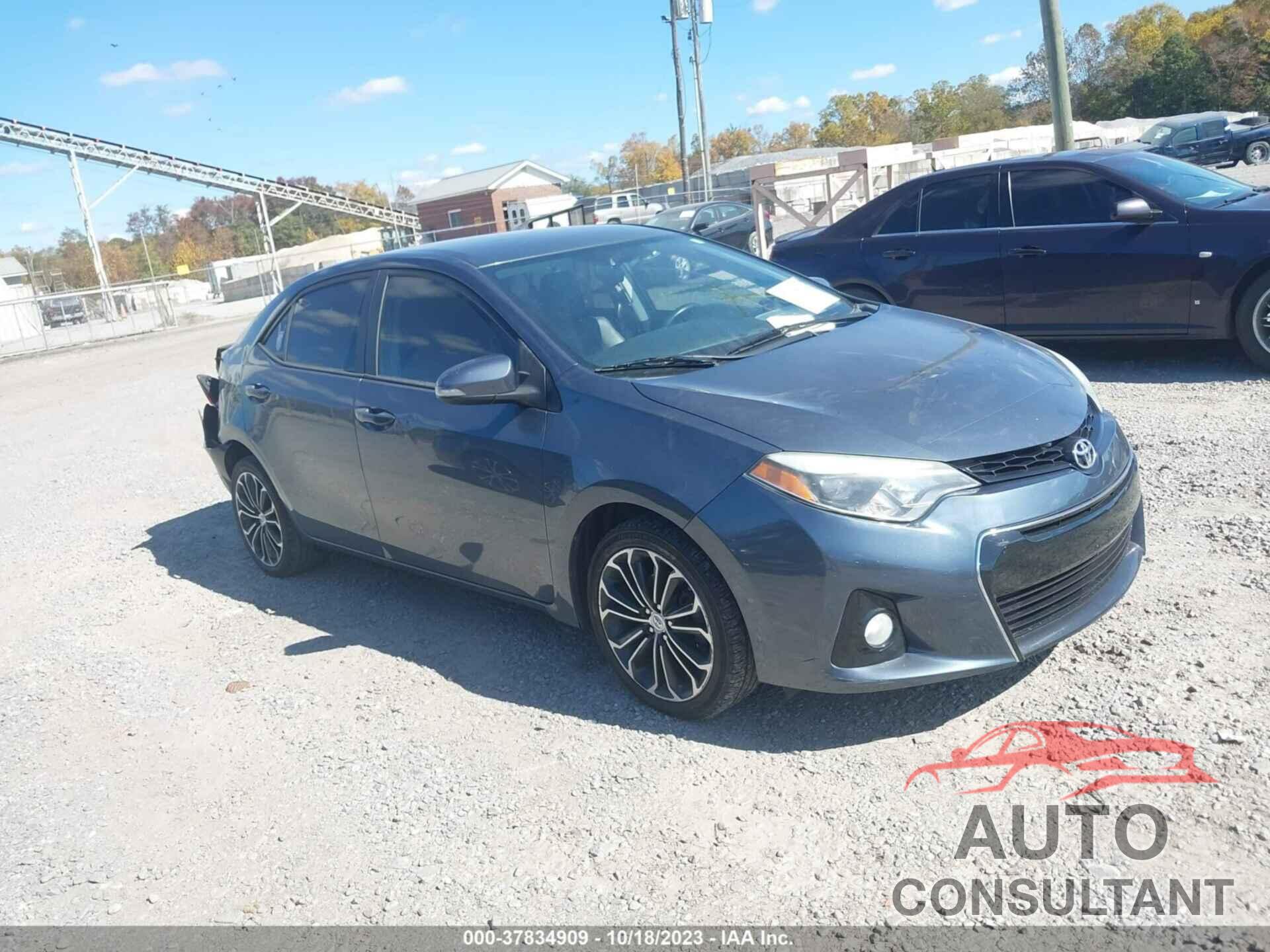 TOYOTA COROLLA 2016 - 2T1BURHE4GC509719