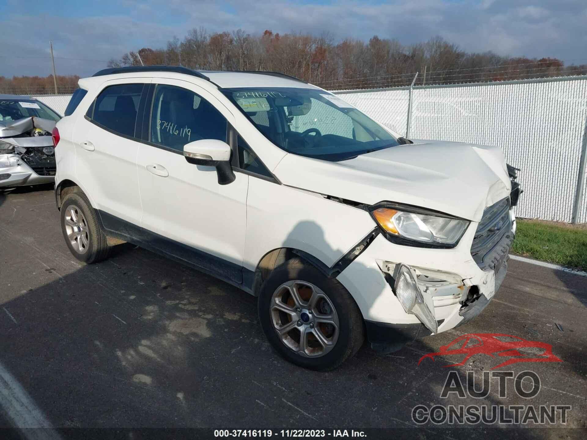 FORD ECOSPORT 2018 - MAJ6P1UL8JC172010