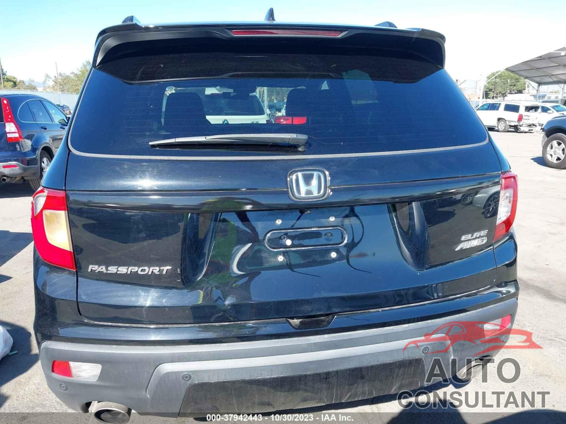 HONDA PASSPORT 2019 - 5FNYF8H09KB017646