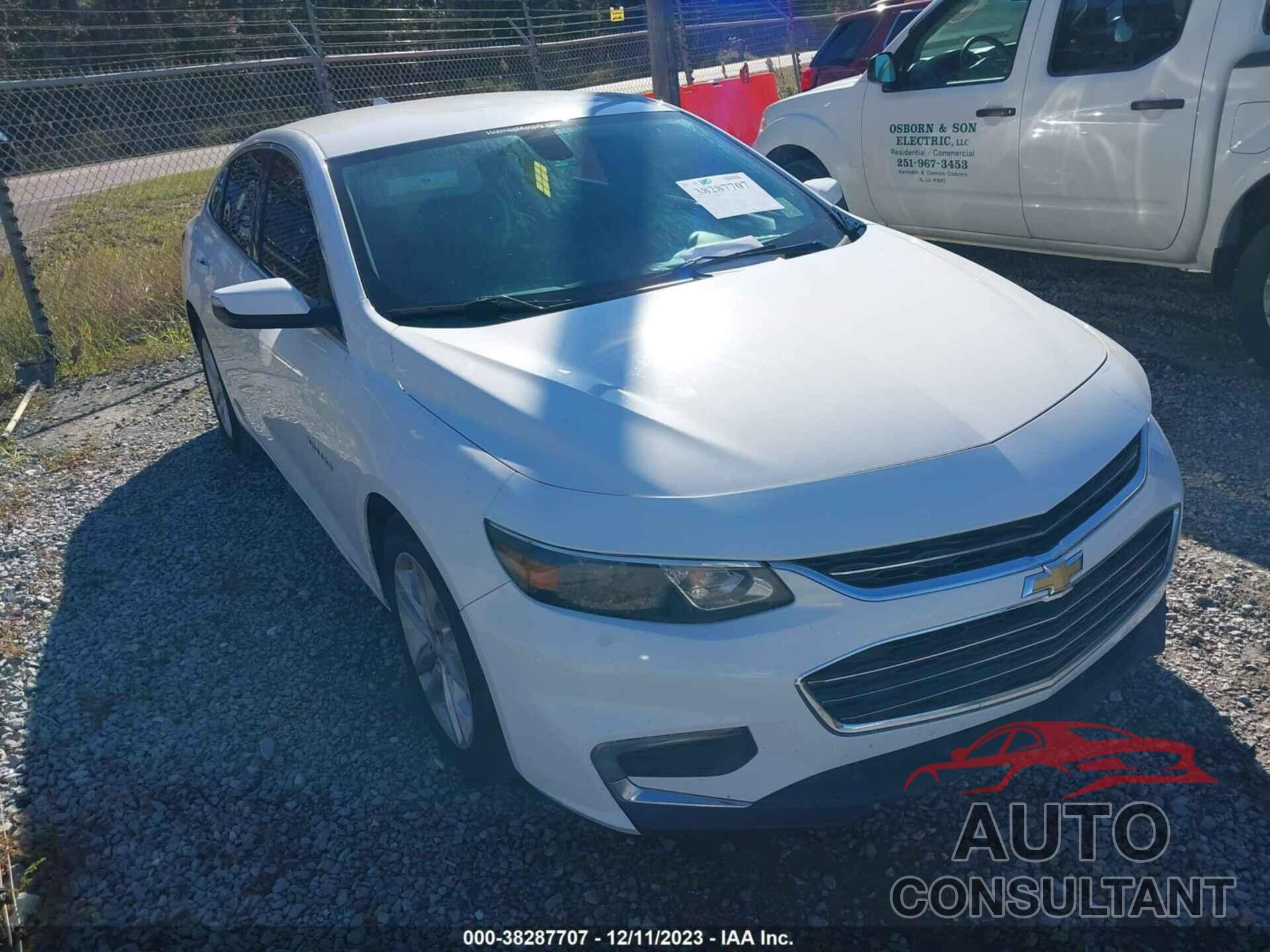 CHEVROLET MALIBU 2016 - 1G1ZE5ST5GF175566