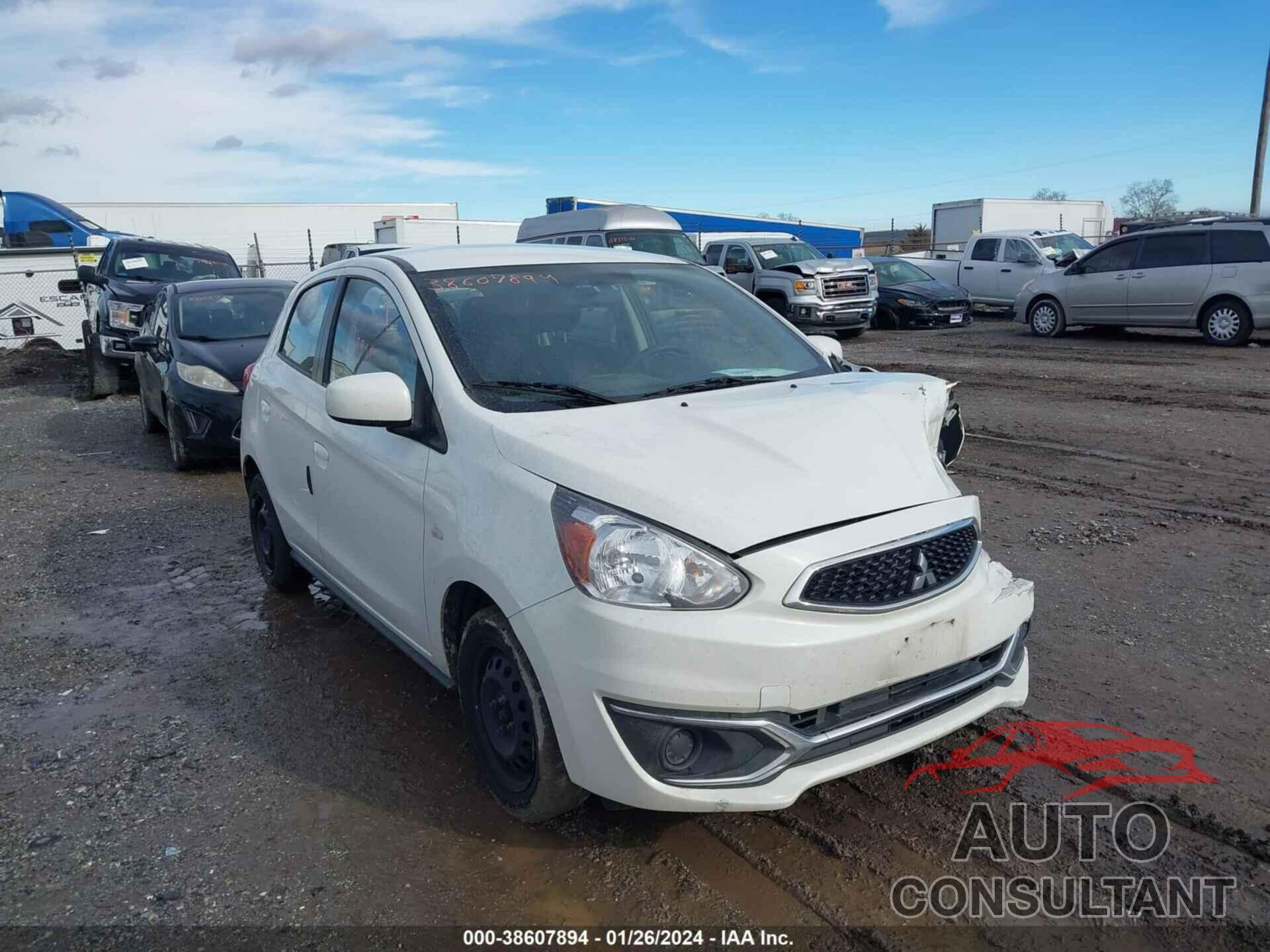 MITSUBISHI MIRAGE 2018 - ML32A3HJ5JH014809