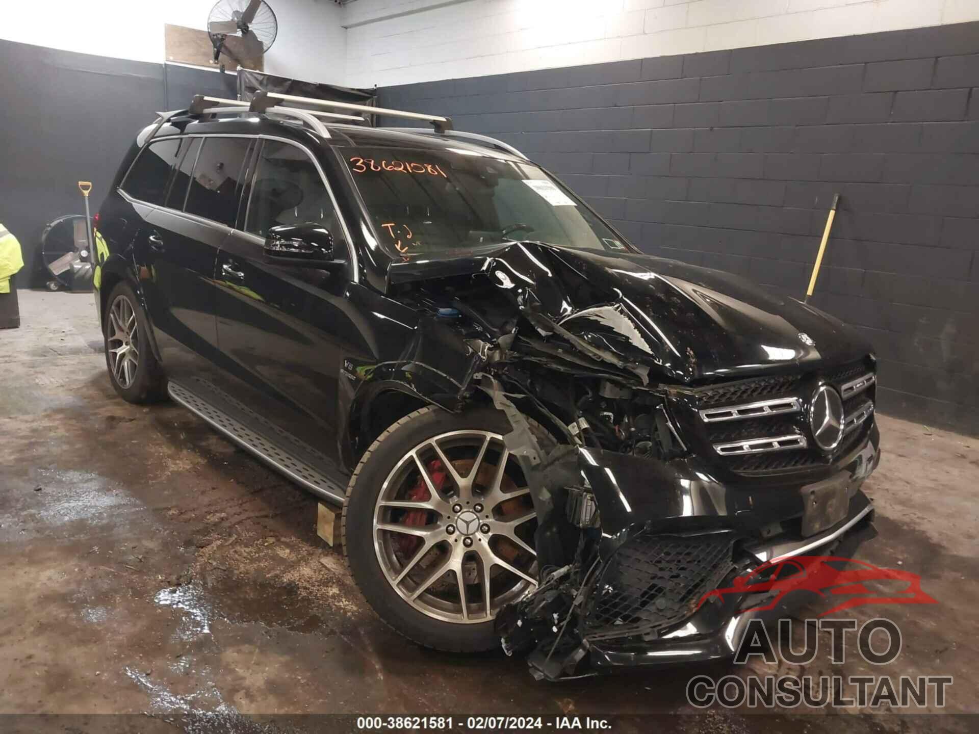 MERCEDES-BENZ AMG GLS 63 2017 - 4JGDF7FE0HA778408