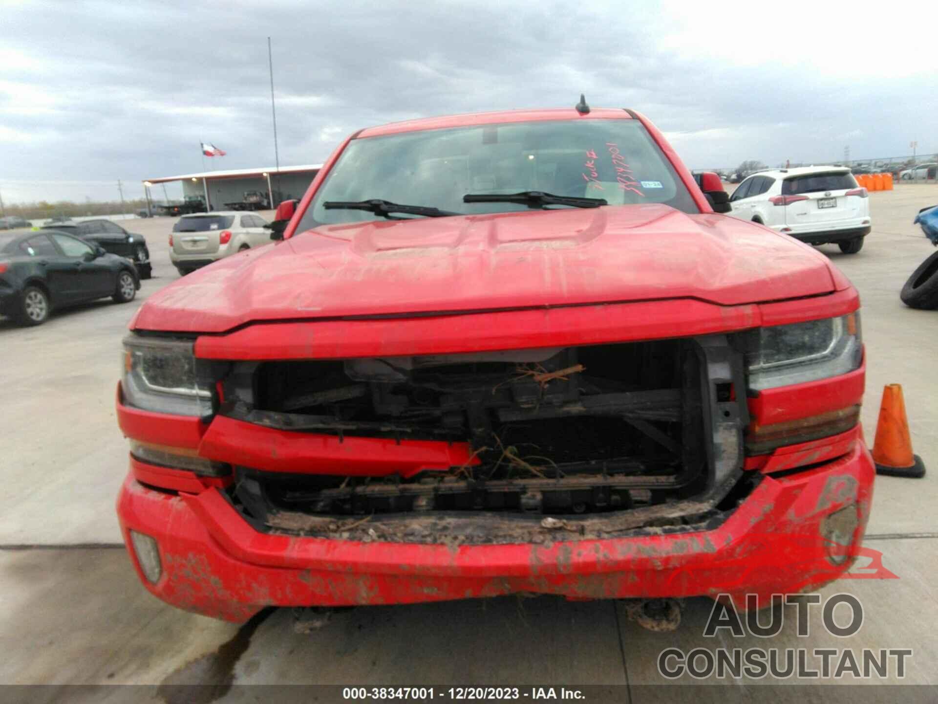 CHEVROLET SILVERADO 1500 2017 - 3GCUKREC3HG117582