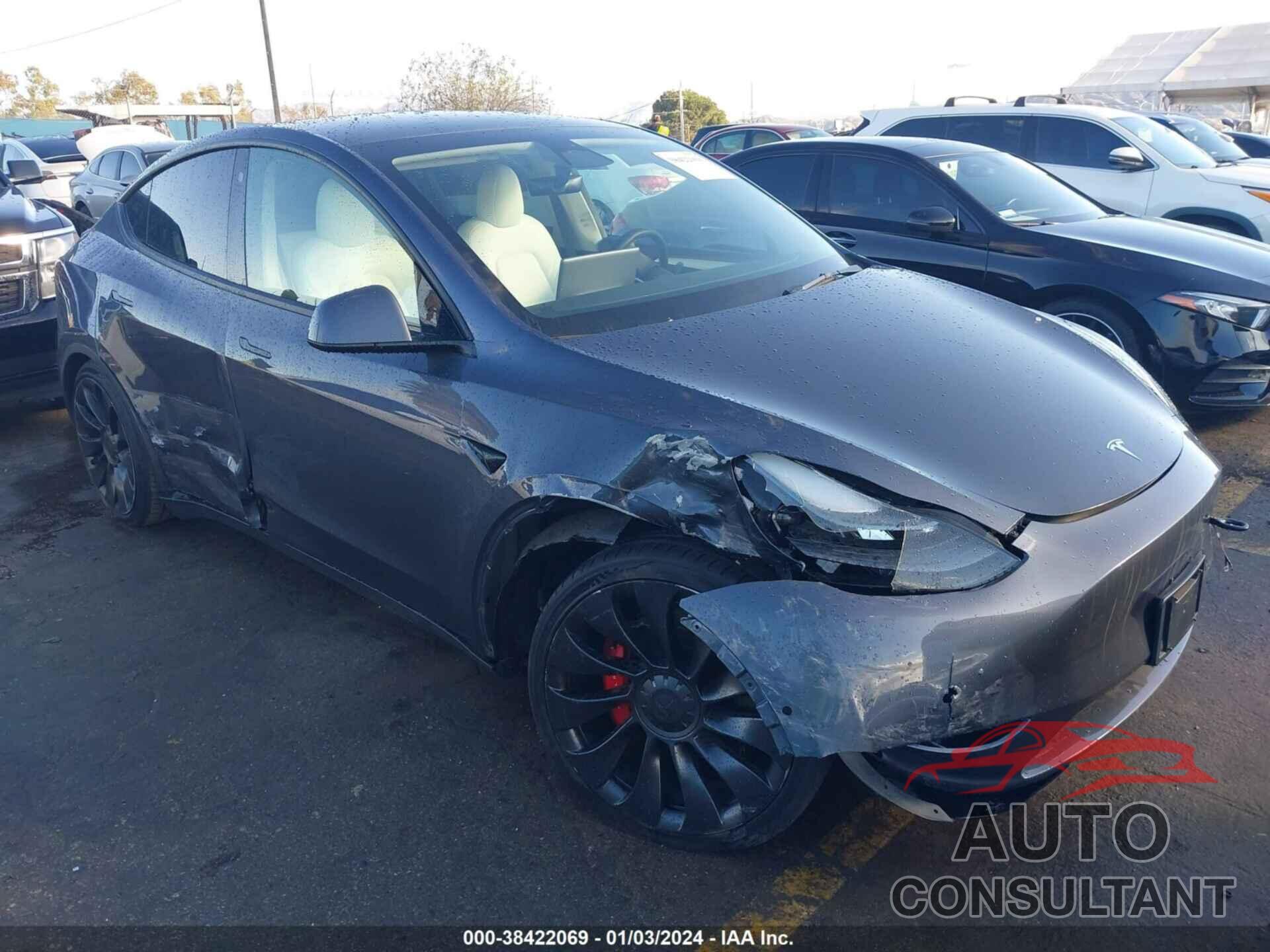 TESLA MODEL Y 2022 - 7SAYGDEF4NF524136