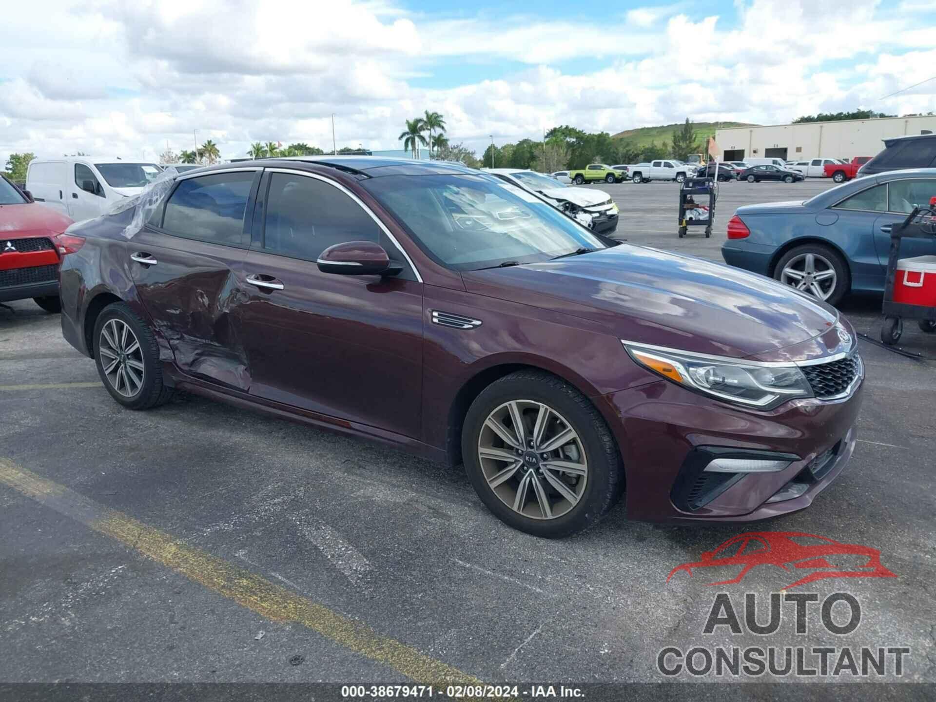 KIA OPTIMA 2019 - 5XXGU4L13KG290671