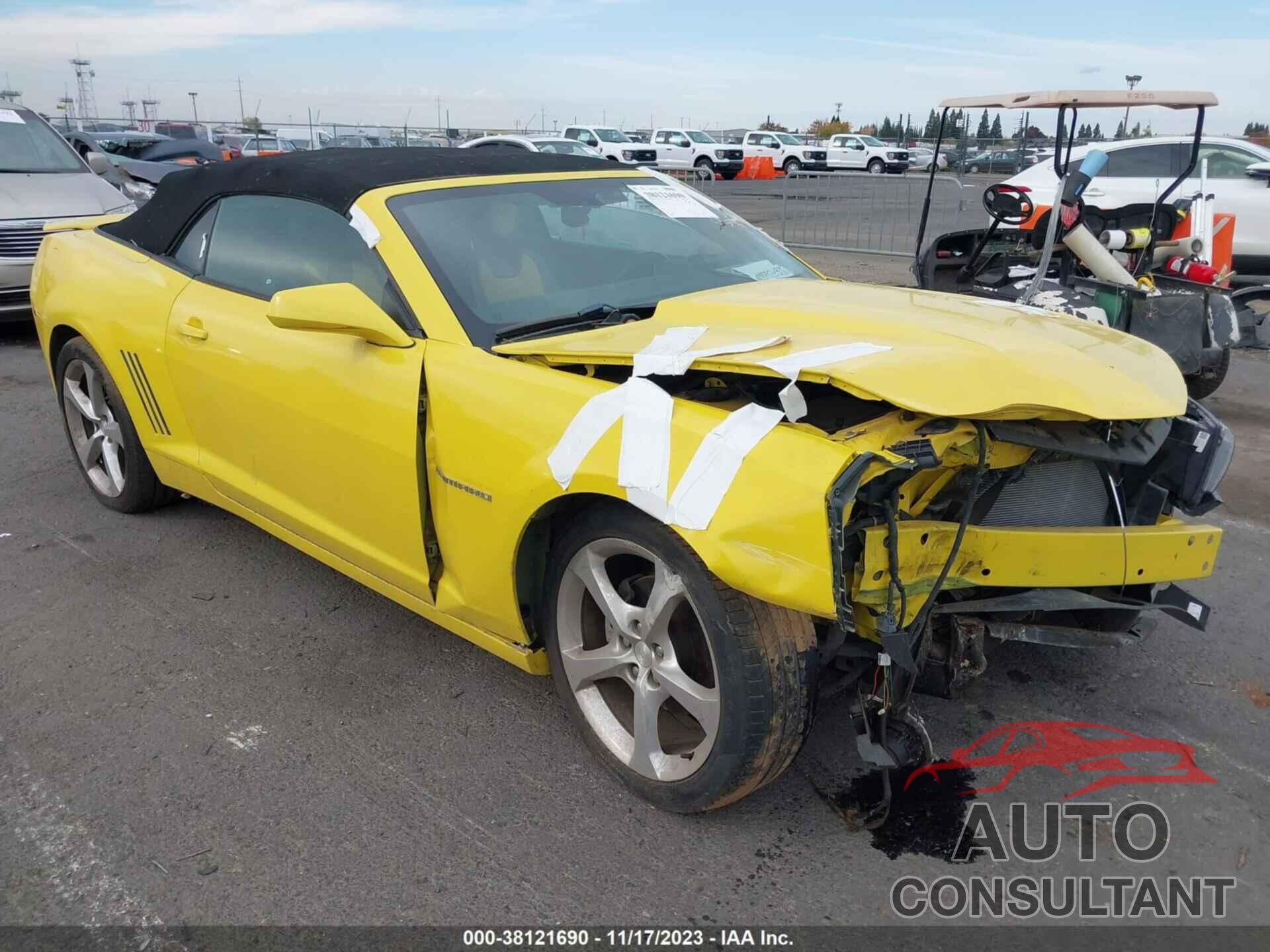 CHEVROLET CAMARO 2014 - 2G1FC3D32E9145389