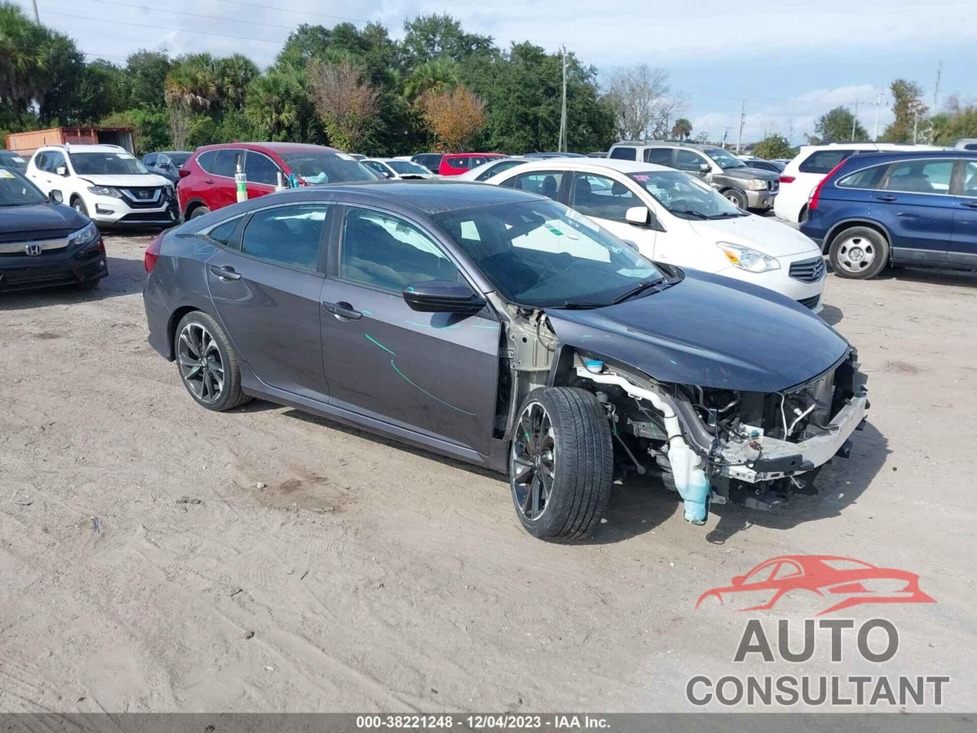 HONDA CIVIC 2019 - 2HGFC2F87KH596394