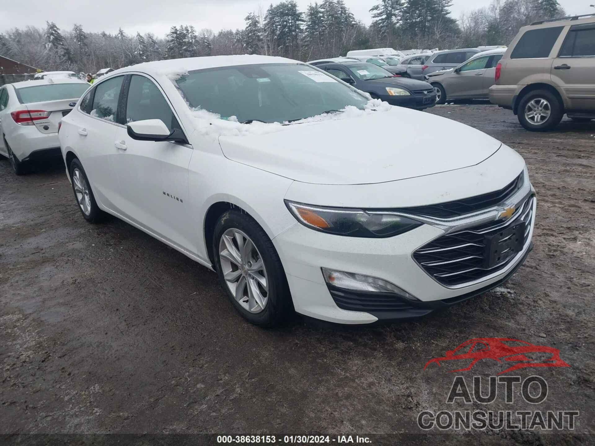 CHEVROLET MALIBU 2021 - 1G1ZD5ST2MF010959