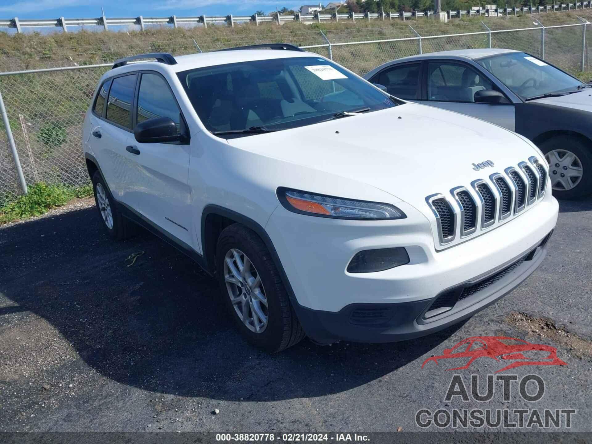 JEEP CHEROKEE 2016 - 1C4PJLAB3GW351666